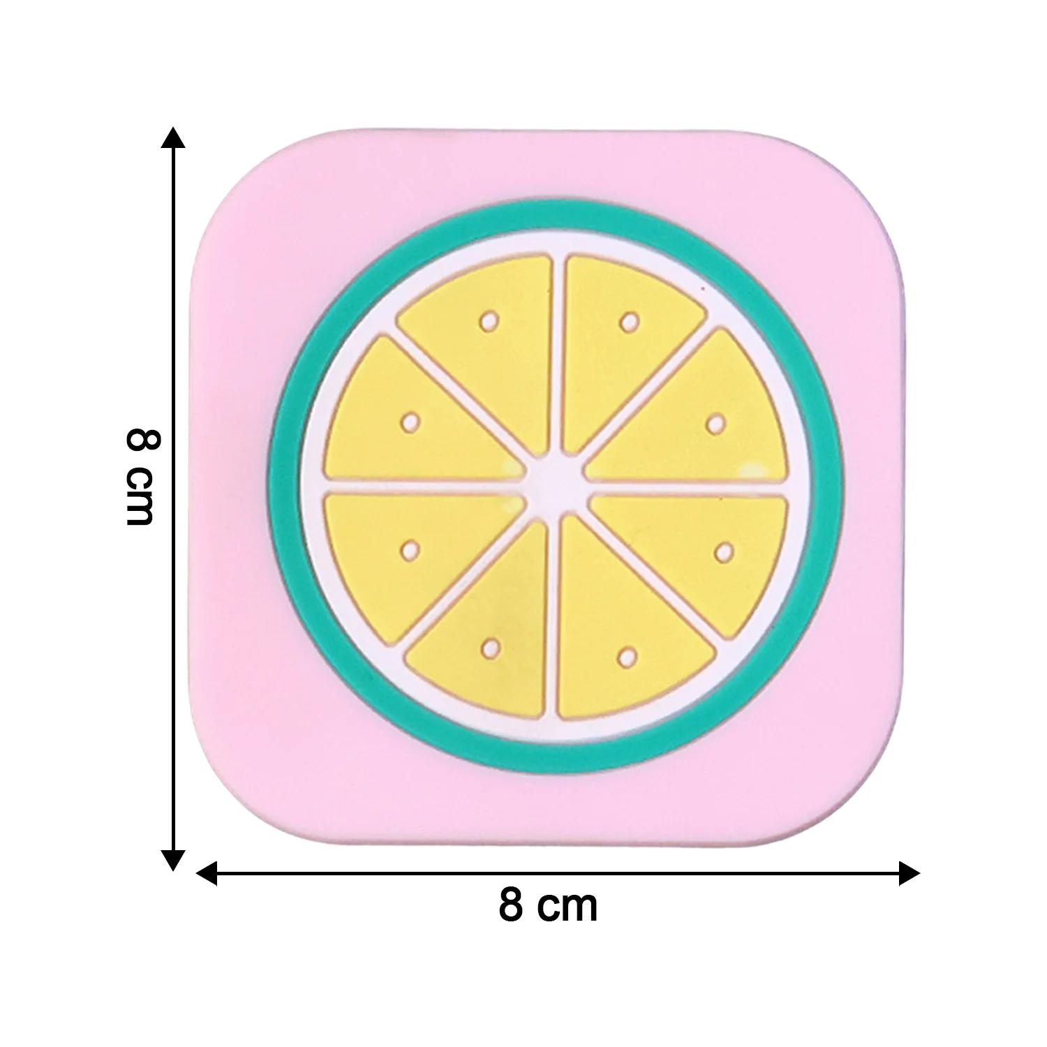 Premium Silicone Drink Coaster (1 Pc, 8×8 cm / Mix Design) - Image 8