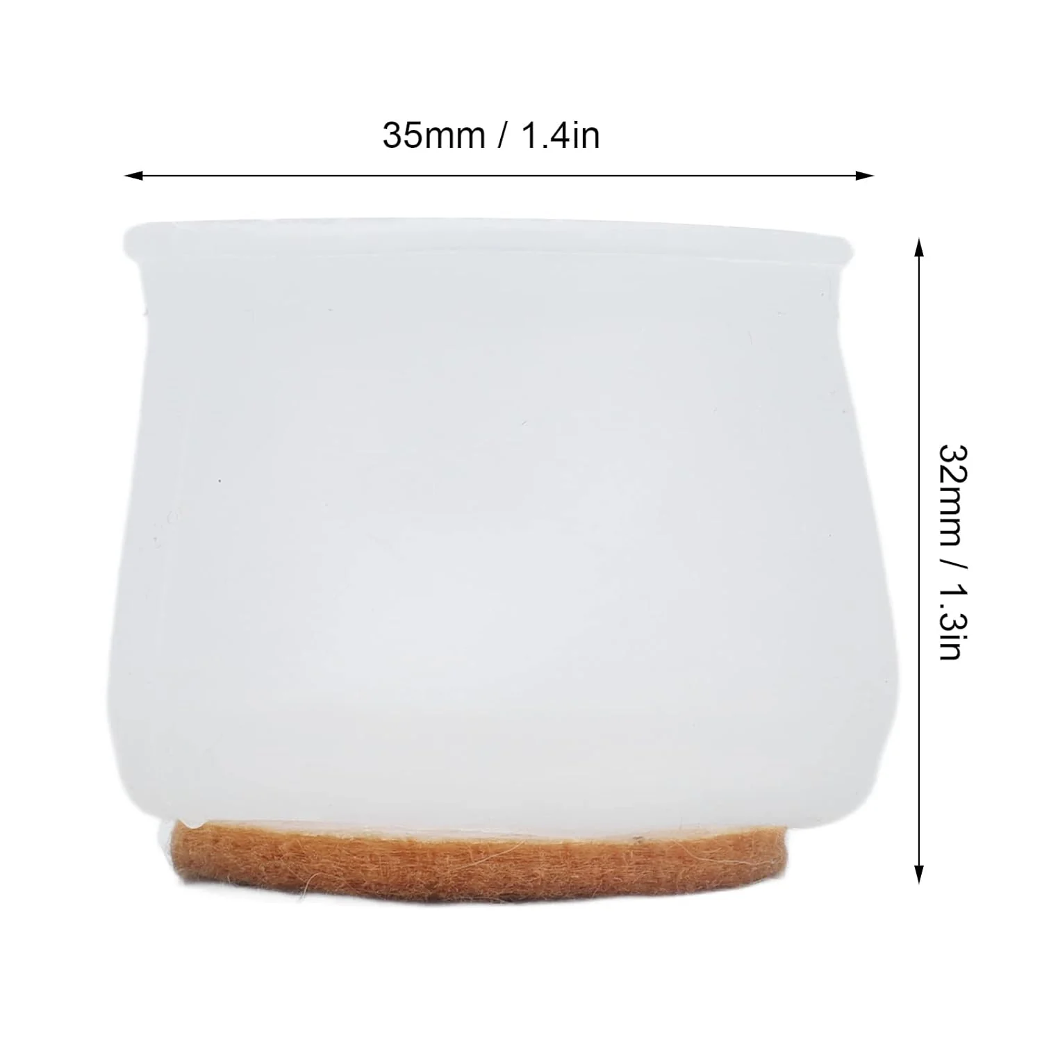 Premium Silicone Furniture Feet Pads (4 Pc Set / Mix Color) - Image 8