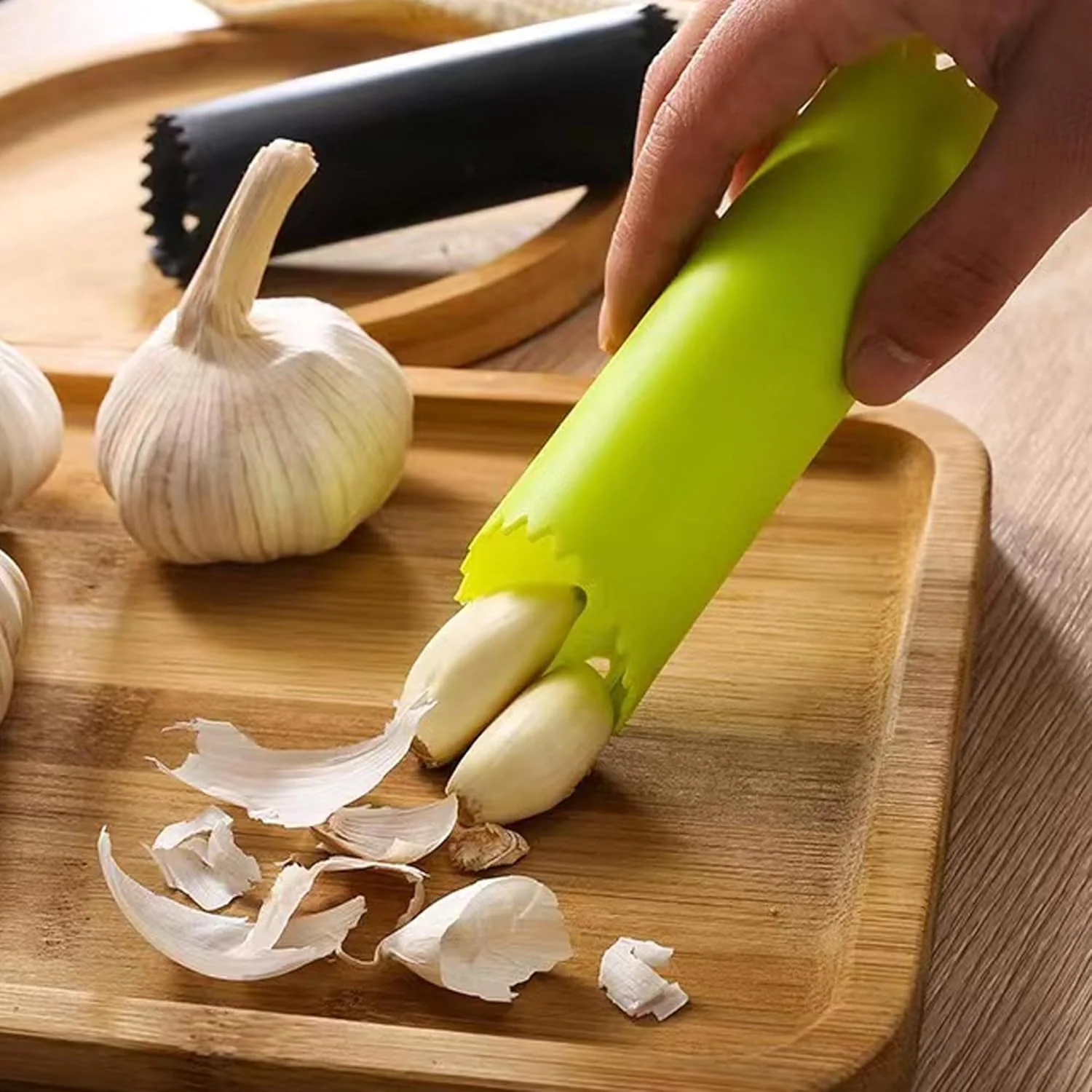 Premium Silicone Garlic Peeler Tube (1 Pc) - Image 4