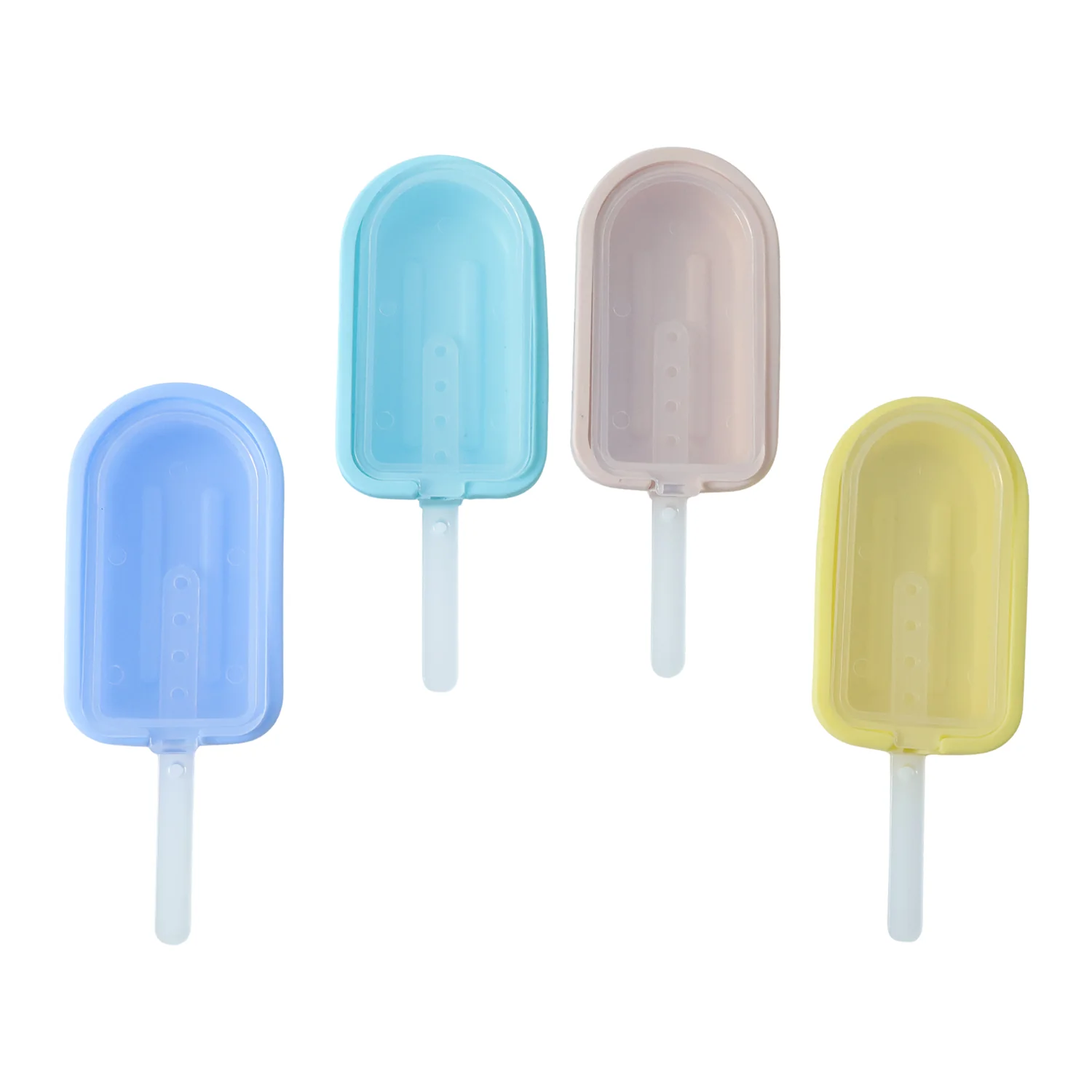 Premium Silicone Ice Cream Popsicle Mold Set 4 Pc - Image 4