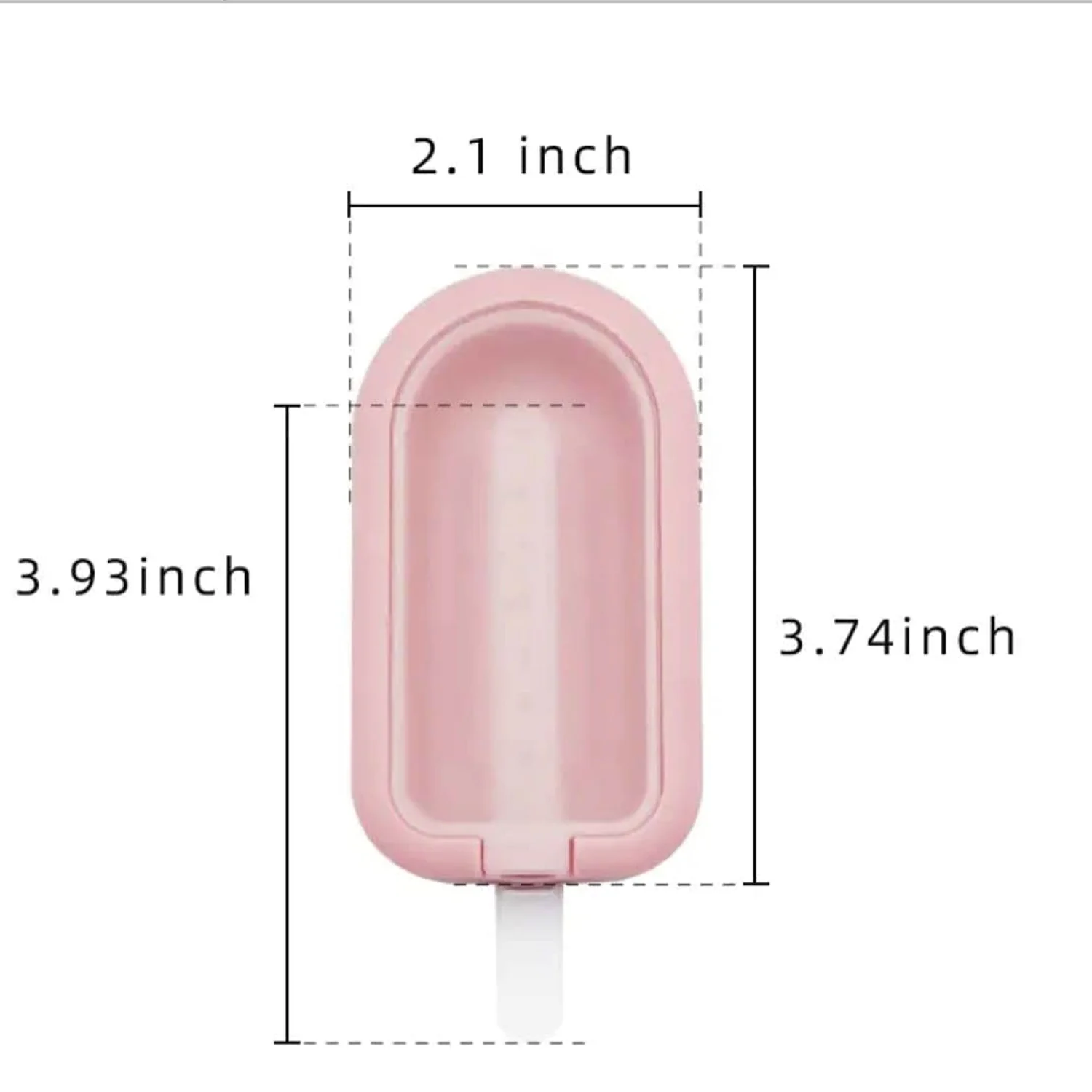 Premium Silicone Ice Cream Popsicle Mold Set 4 Pc - Image 6