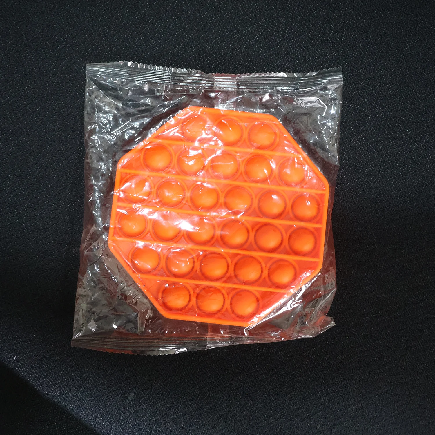 Premium Hexagon Shape Silicone Pop It Fidget Toy (1 Pc) - Image 8