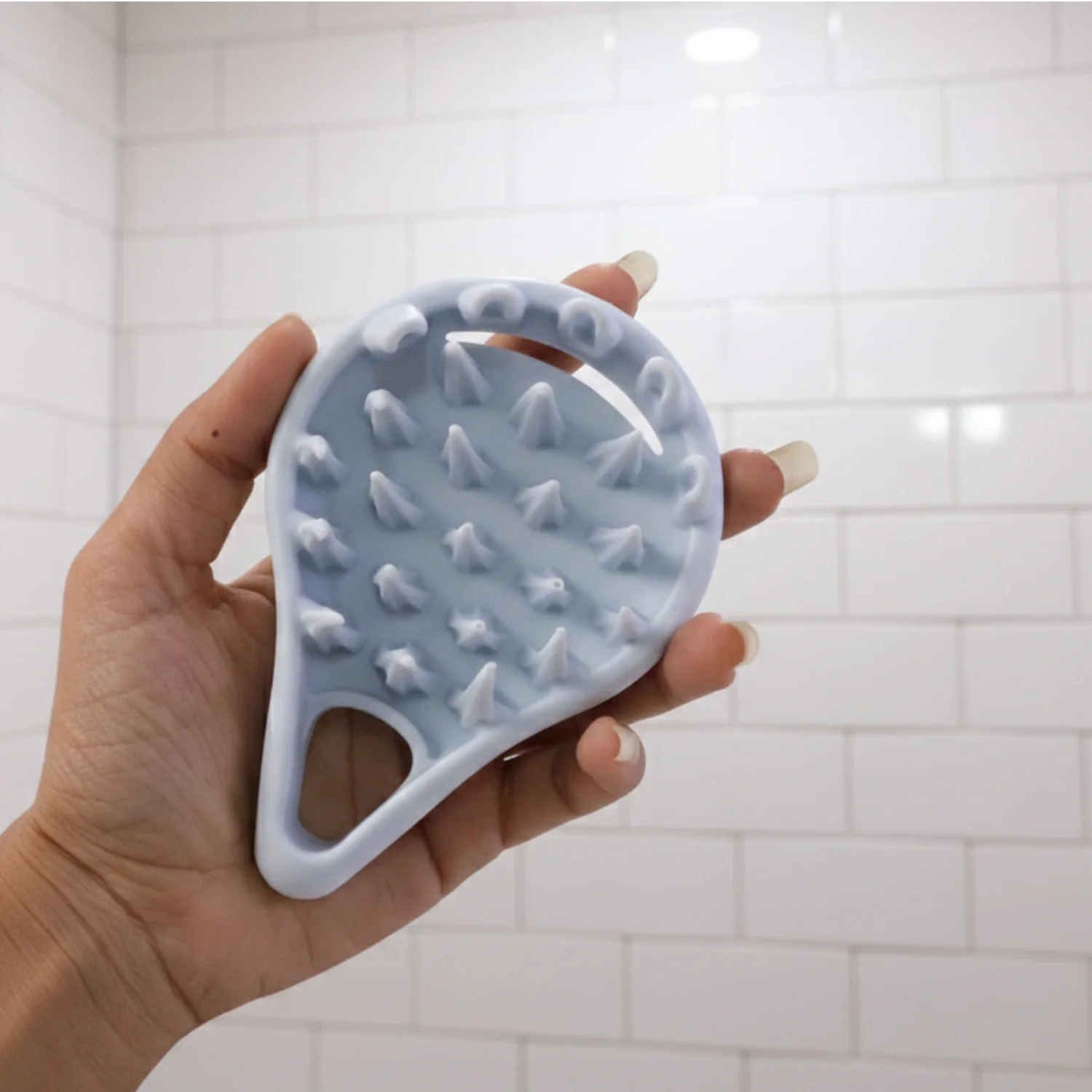 Premium Silicone Scalp Massager Shampoo Brush (1 Pc) - Image 4