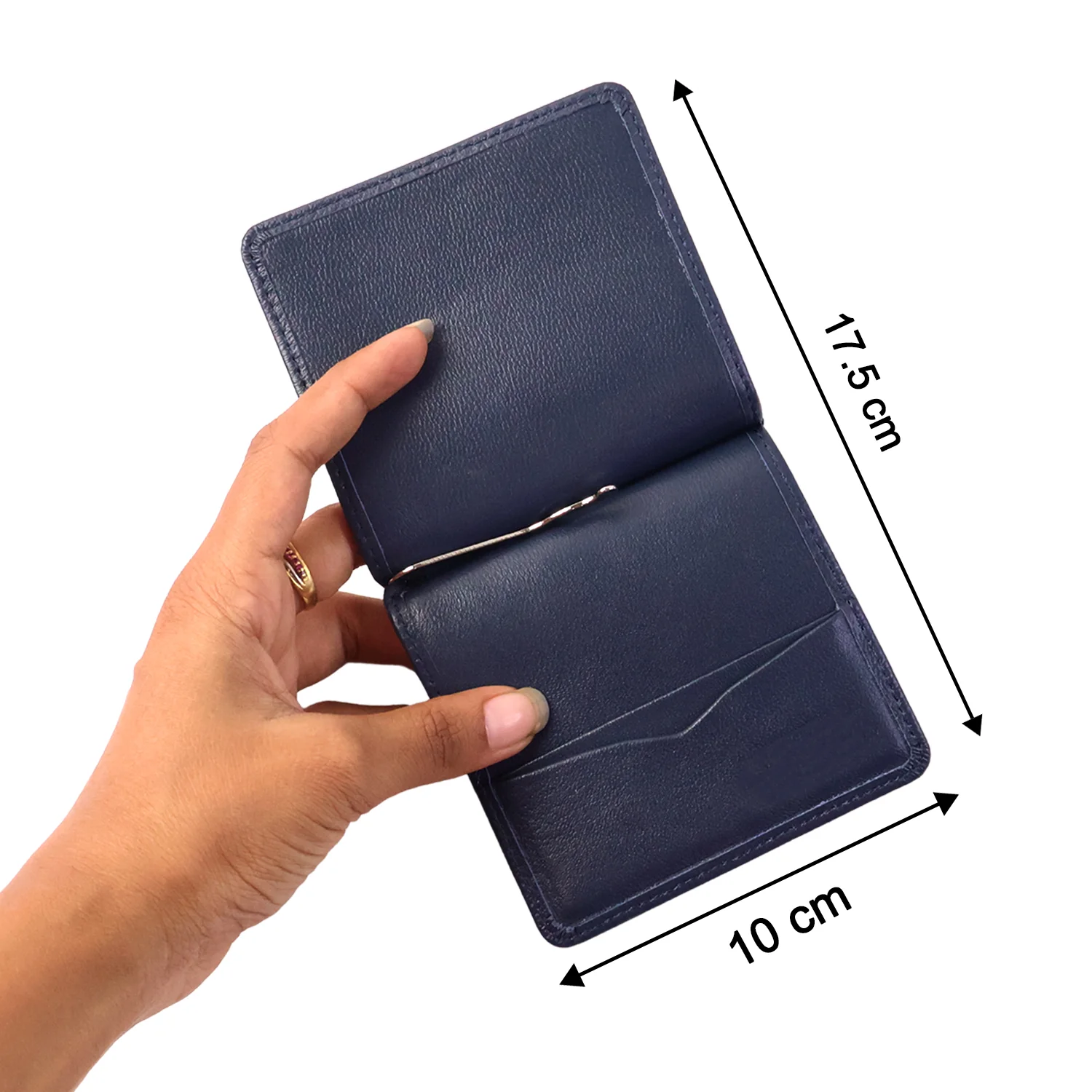 Premium Slim Bi-Fold Wallet for Men with Gift Box Packing - Image 7