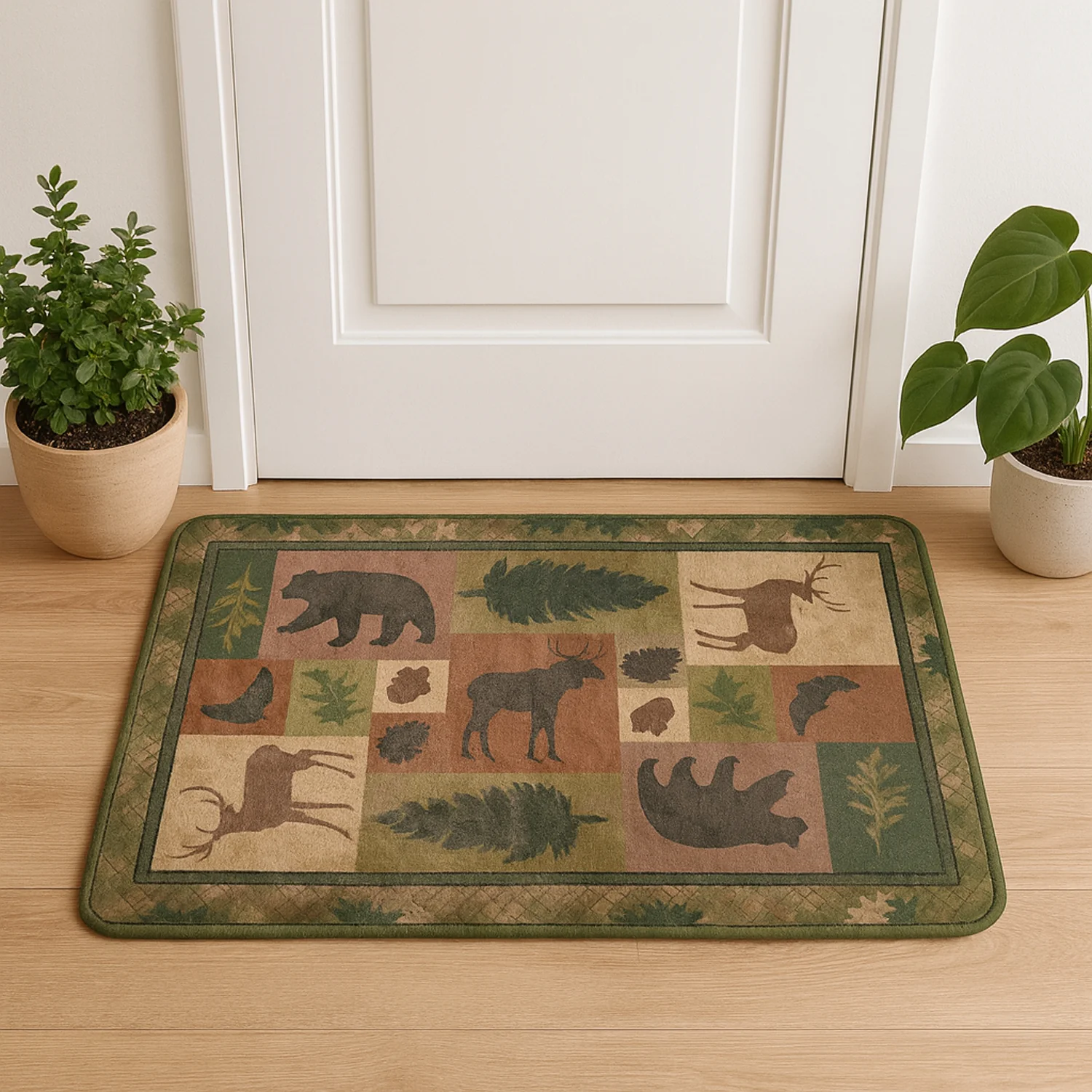 Premium Soft Anti-Slip Floor Mat - (1 Pc / 80x50 Cm / mix design / color) - Image 7
