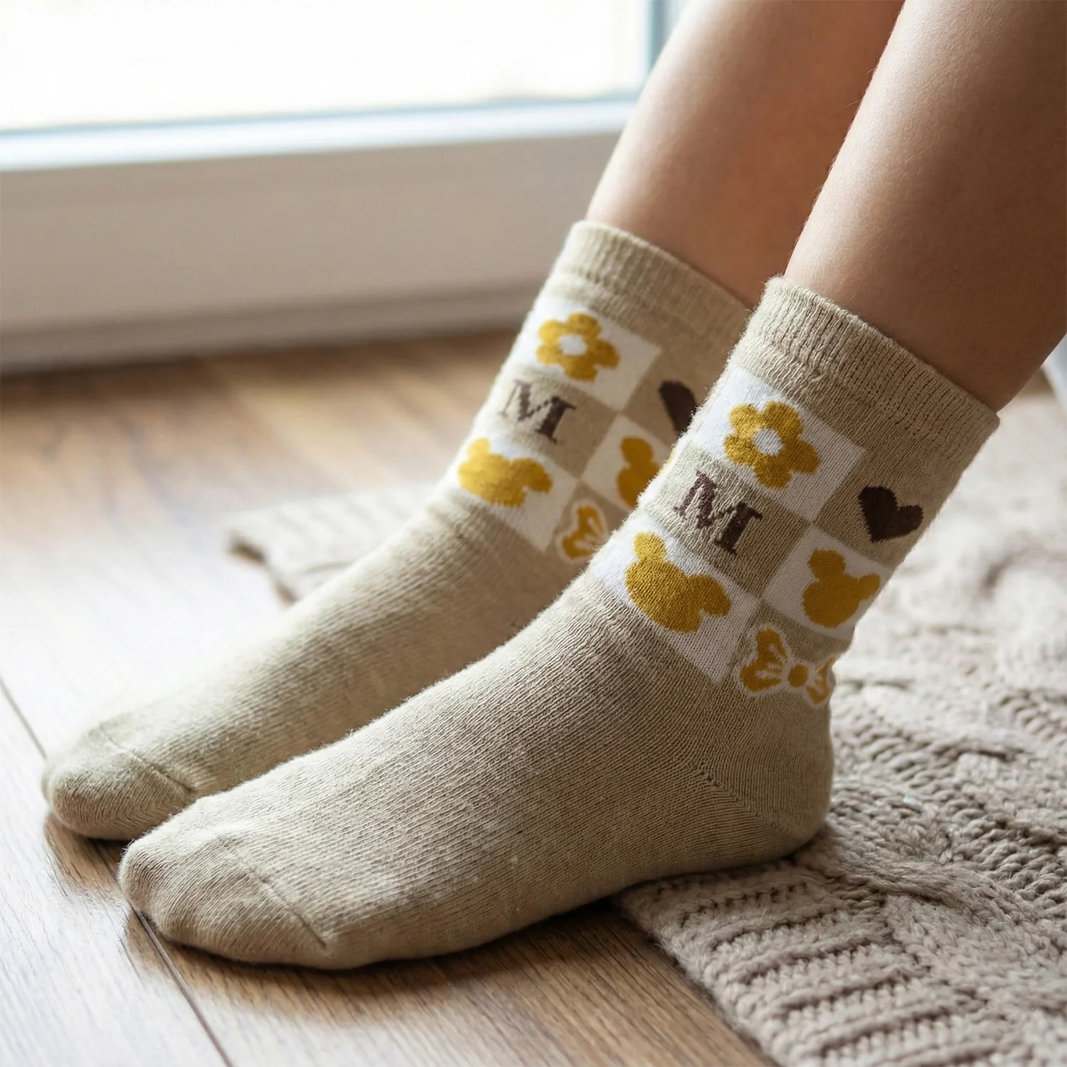 Premium Soft Light Socks (1 Pair / Long) - Image 4