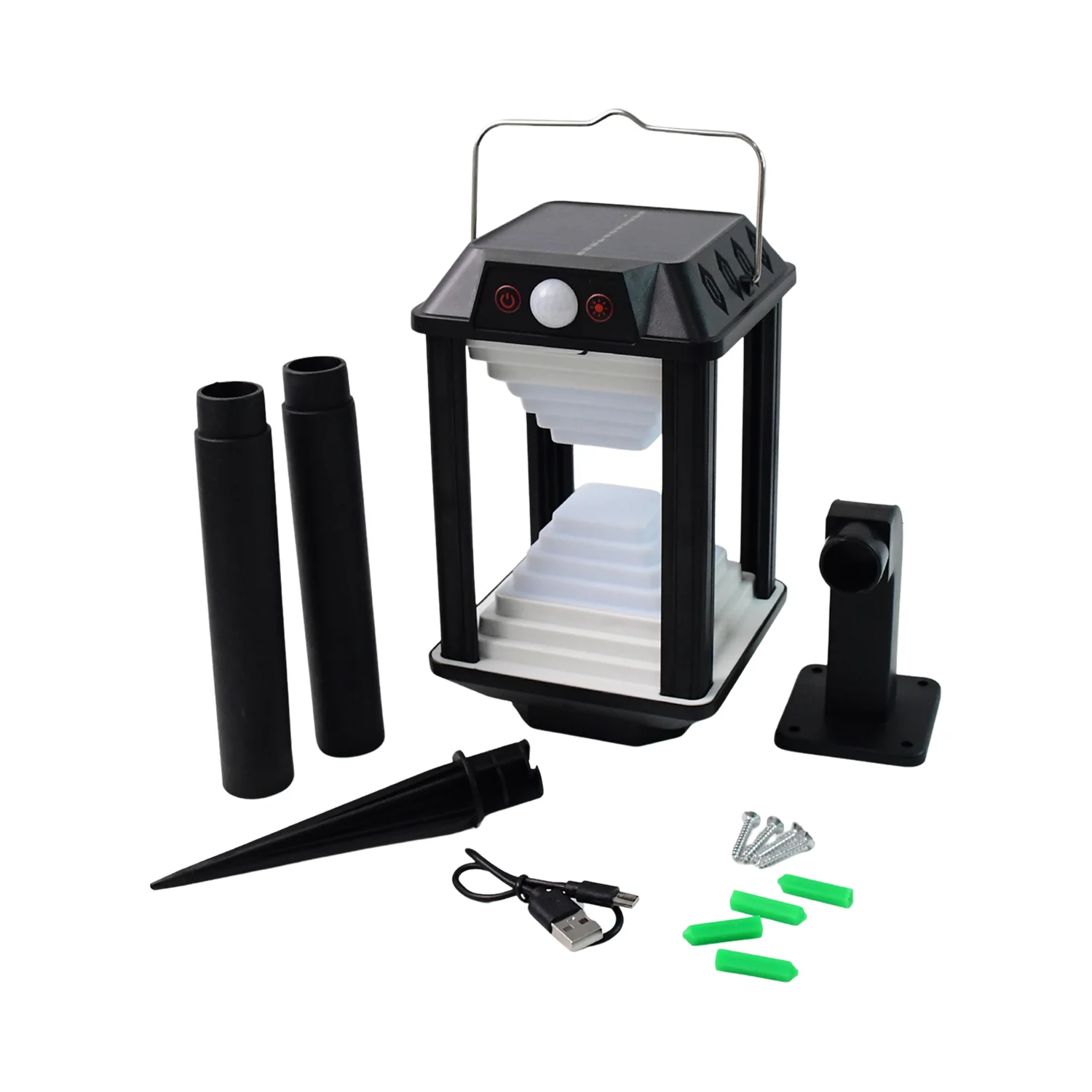 Premium Solar Induction LED Wall Lamp with Motion Sensor (1 Set) - Image 5