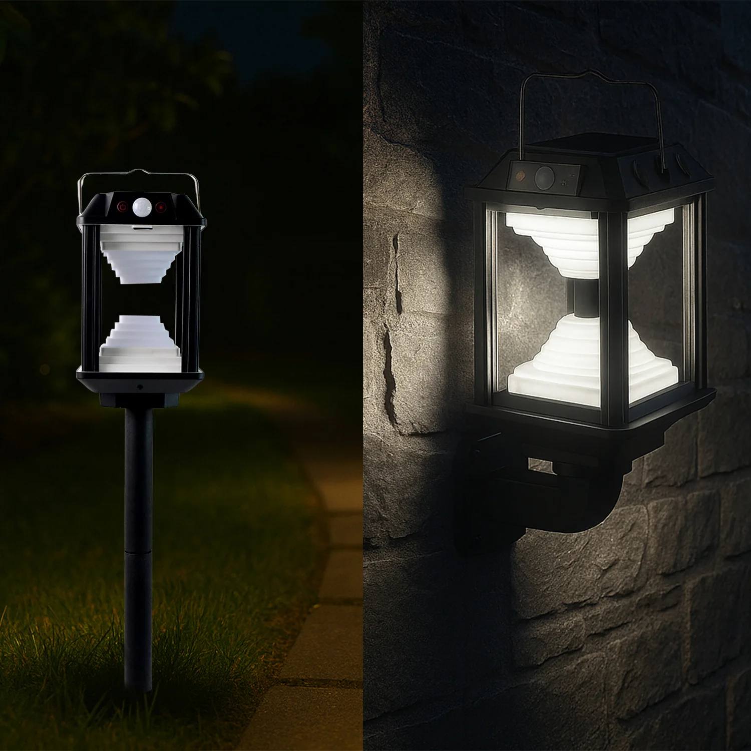 Premium Solar Induction LED Wall Lamp with Motion Sensor (1 Set) - Image 6
