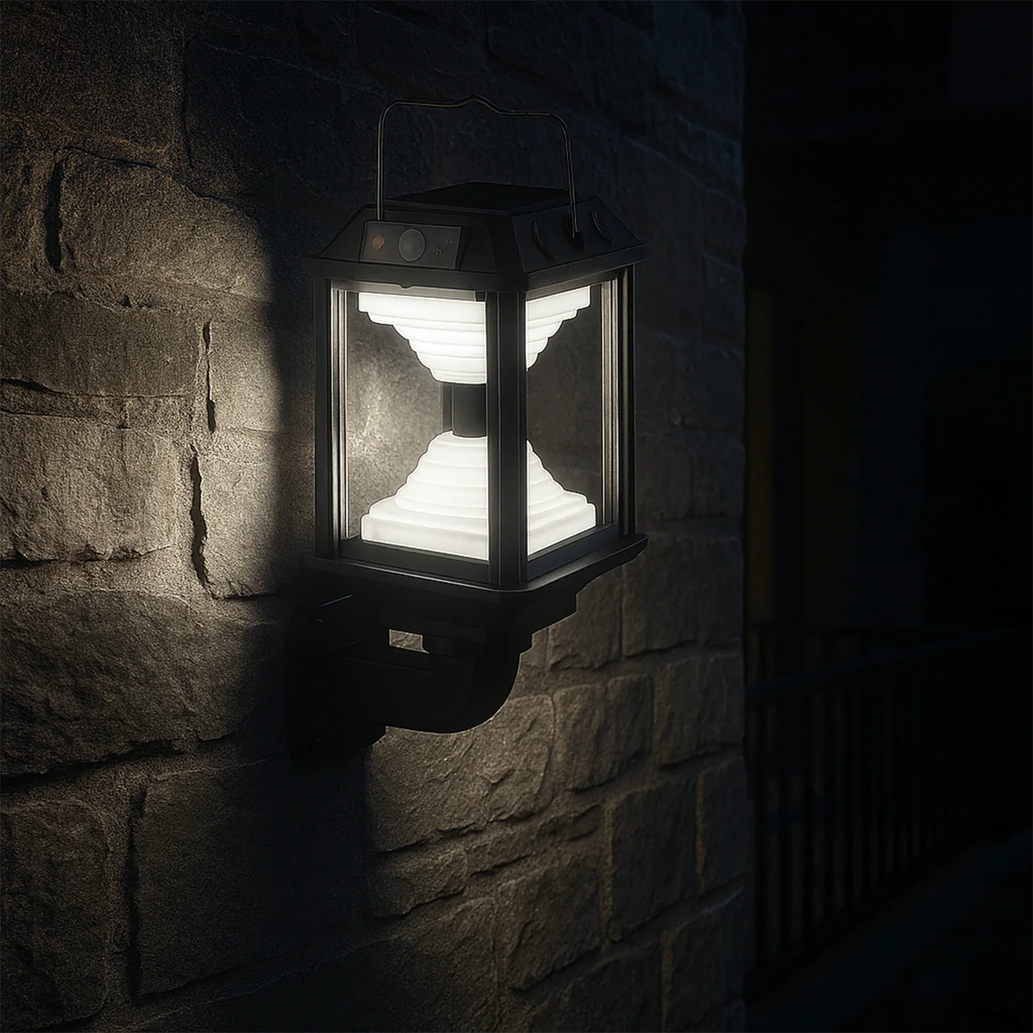 Premium Solar Induction LED Wall Lamp with Motion Sensor (1 Set) - Image 7