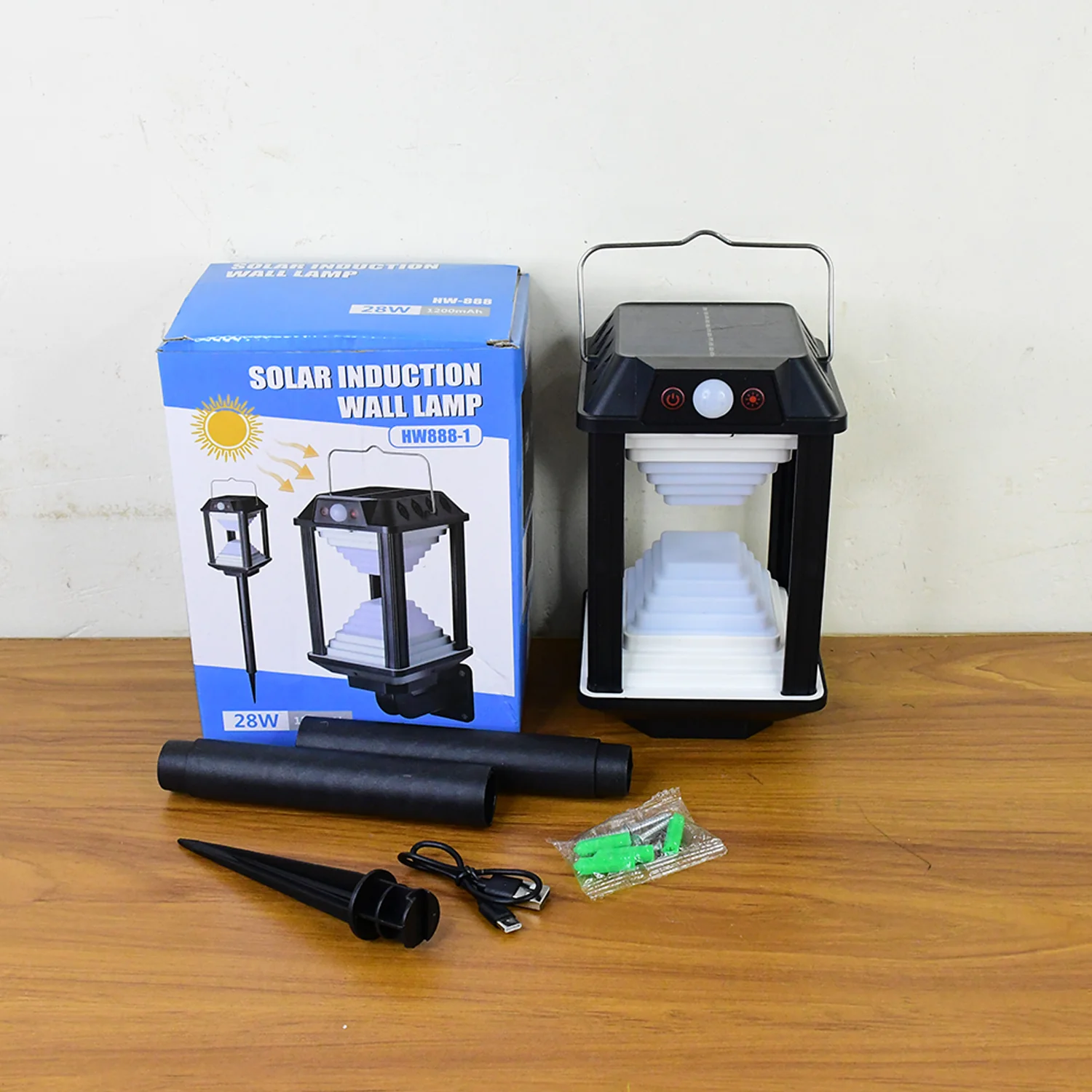 Premium Solar Induction LED Wall Lamp with Motion Sensor (1 Set) - Image 8