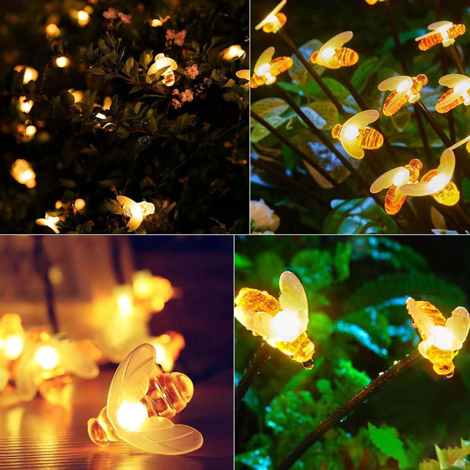 Premium Solar-Powered Decorative Firefly Garden Light (2 Pc Set) - Image 6