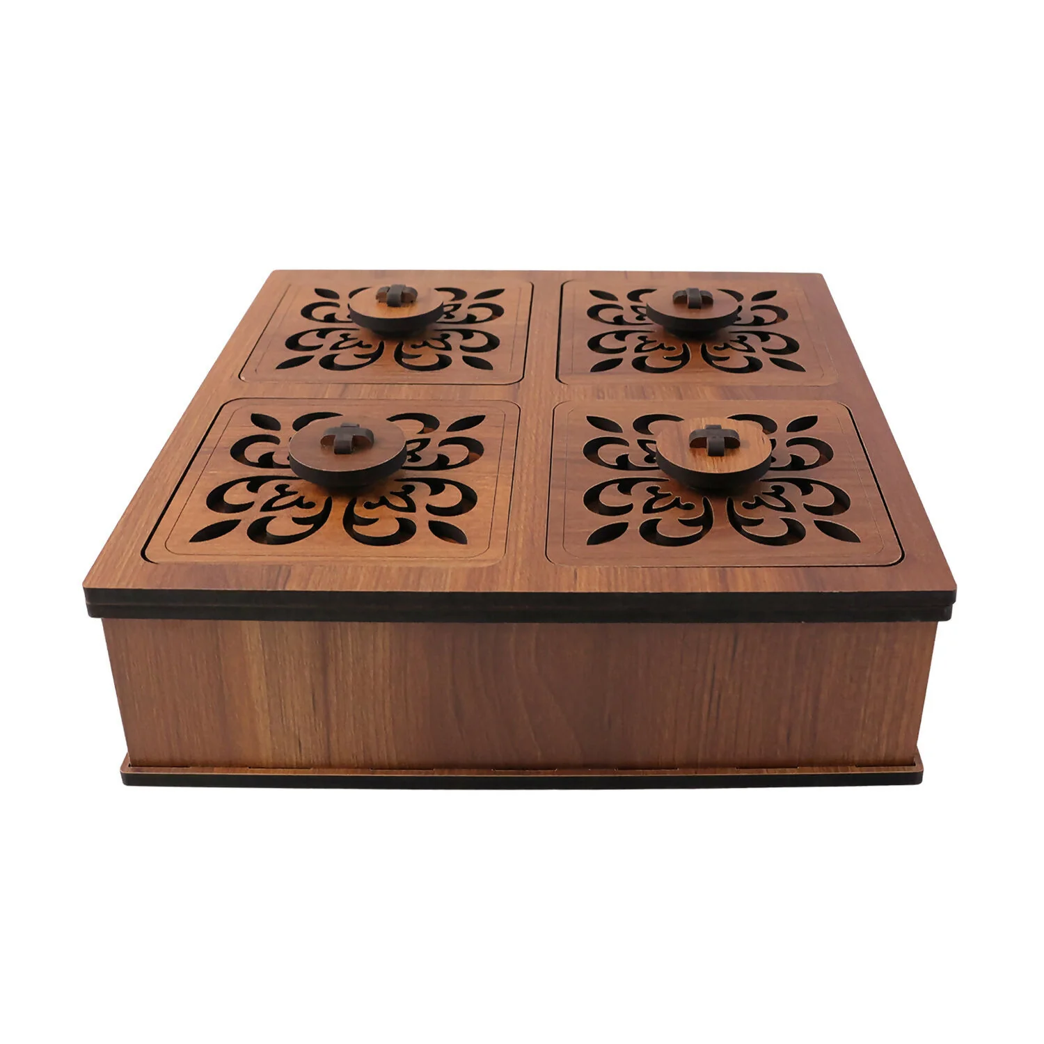 Premium Square Decorative Dry Fruit & Mukhwas Storage Box - Image 5