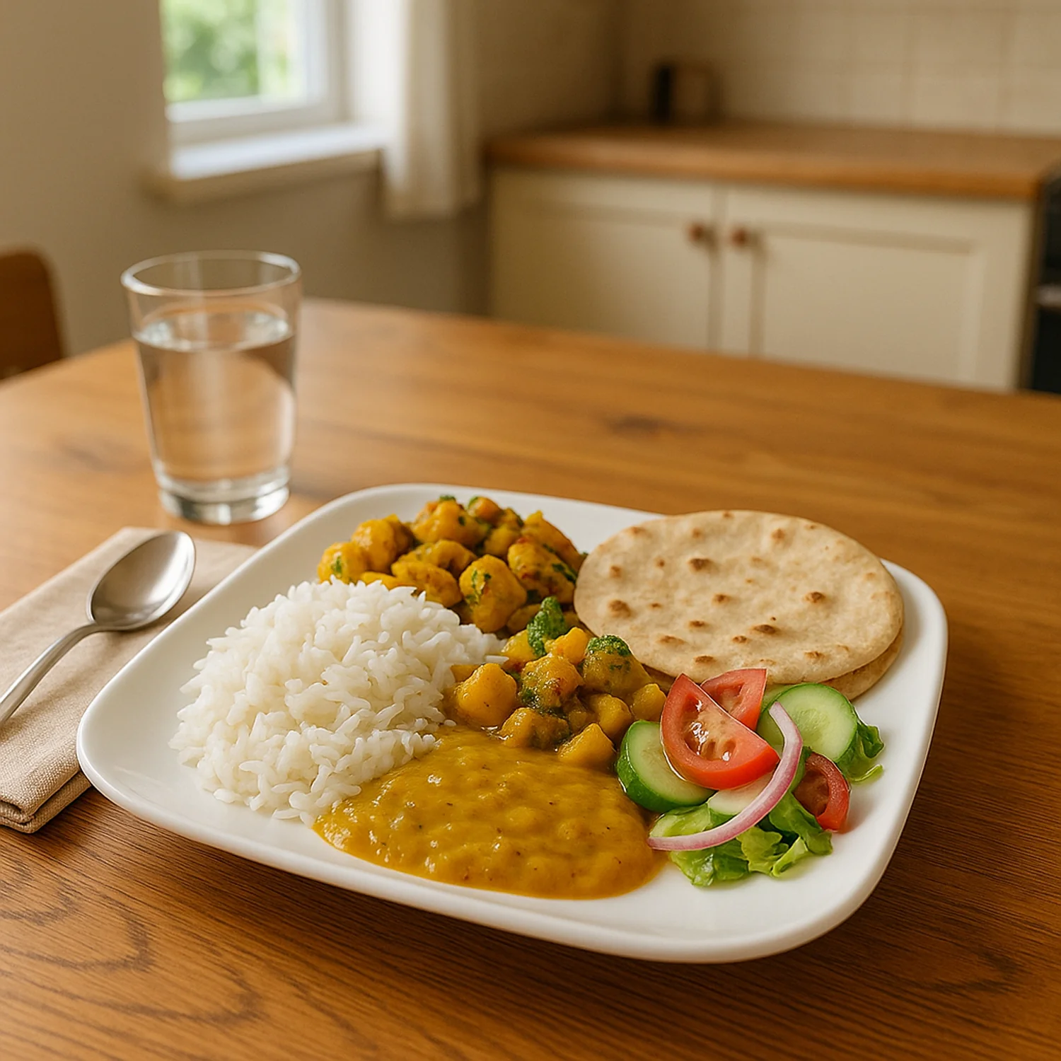 Premium Square Dinner Plate (28 cm / 1 Pc) - Image 7