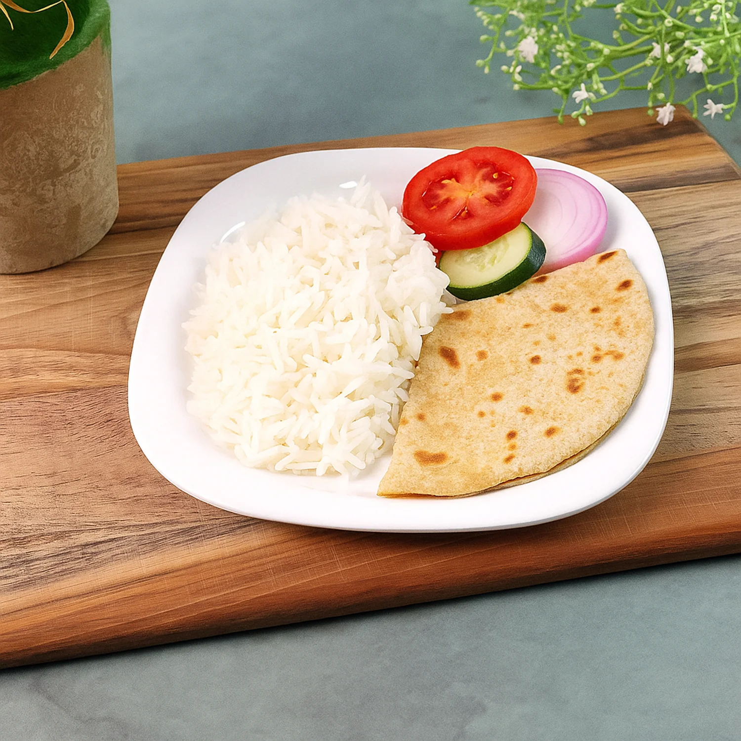 Premium Square Dinner Plate (32 cm / 1 Pc) - Image 7