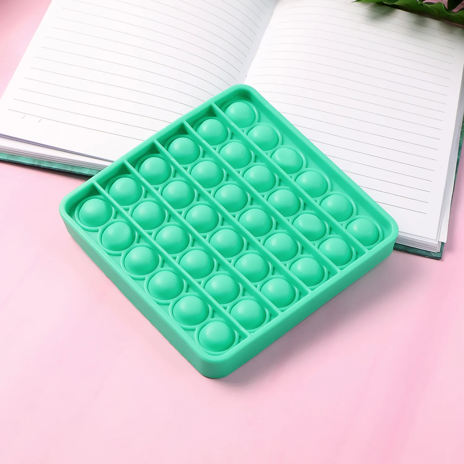 Premium Square Shape Silicone Pop It Fidget Toy (1 Pc) - Image 7