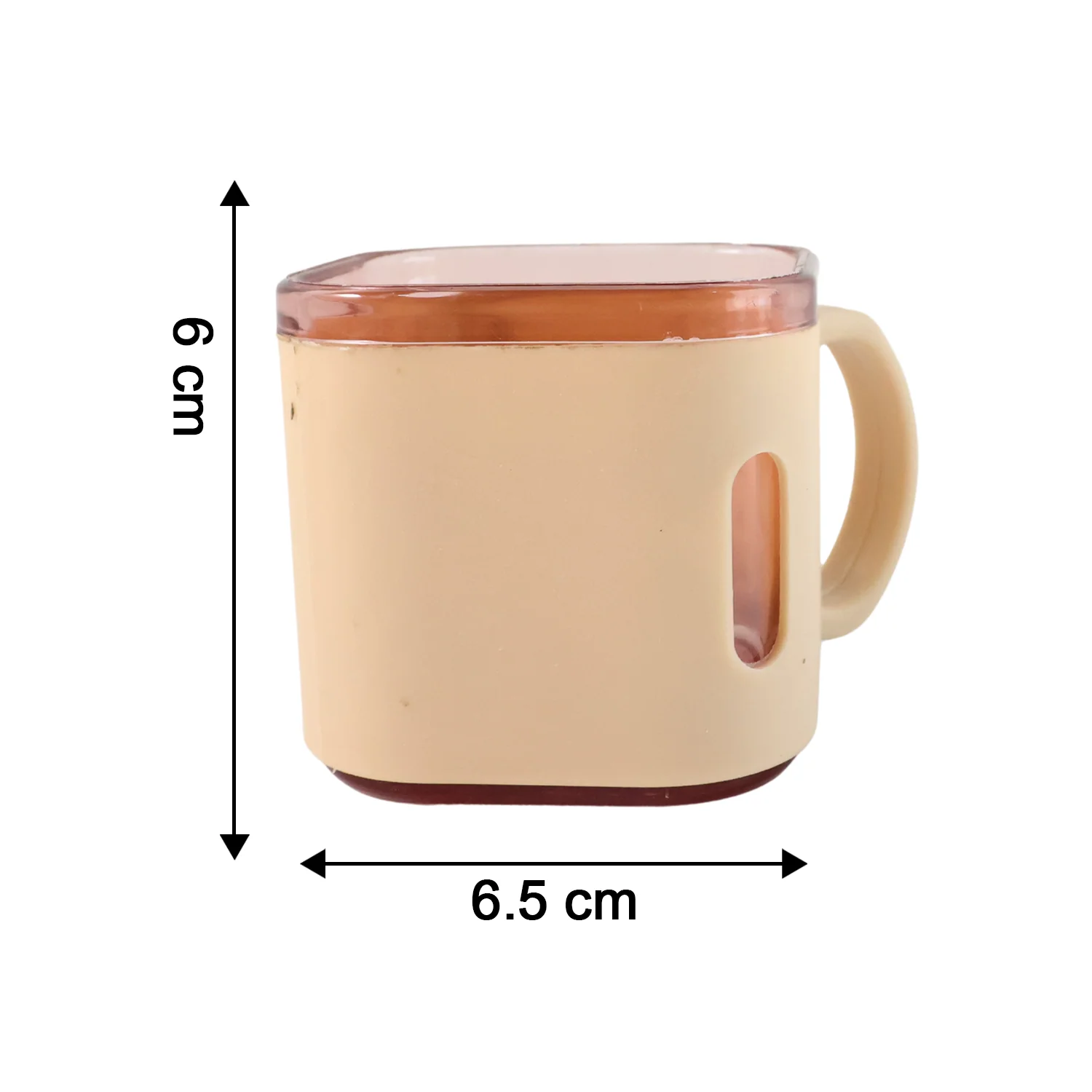 Premium Square Shape Tea Cup Set – 6-Piece (150 ML) - Image 6