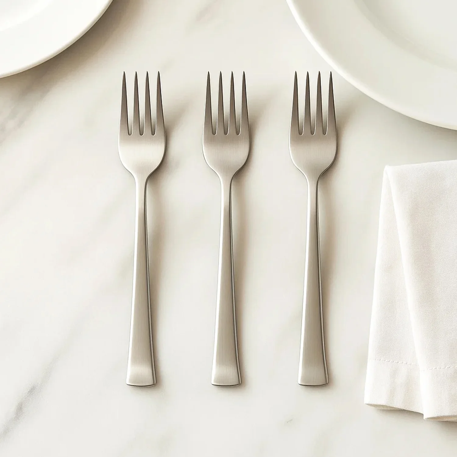 Premium Stainless Steel Dinner Fork - (3 Pc / Set) - Image 6