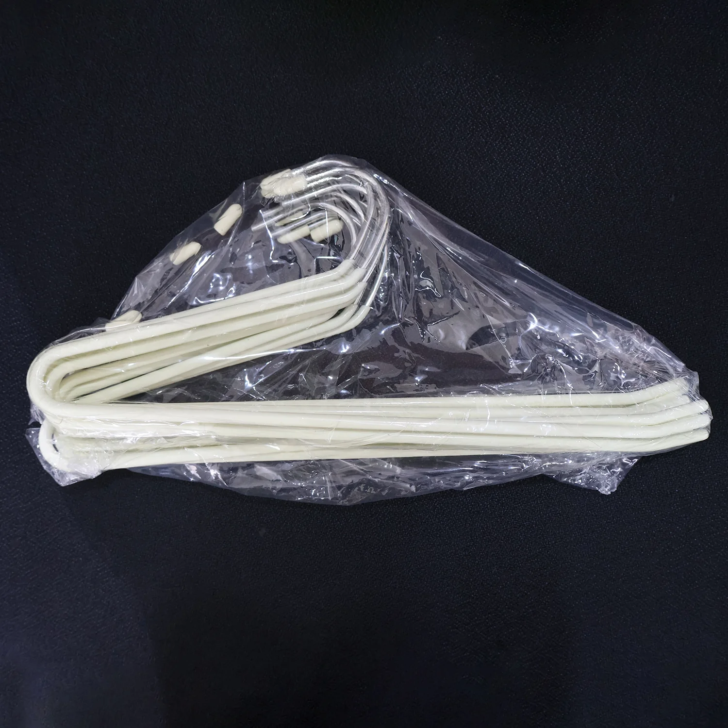 stainless steel Hangers with Silicone Cover Chrome Hook for Clothes (10 Pc / Set) - Image 9