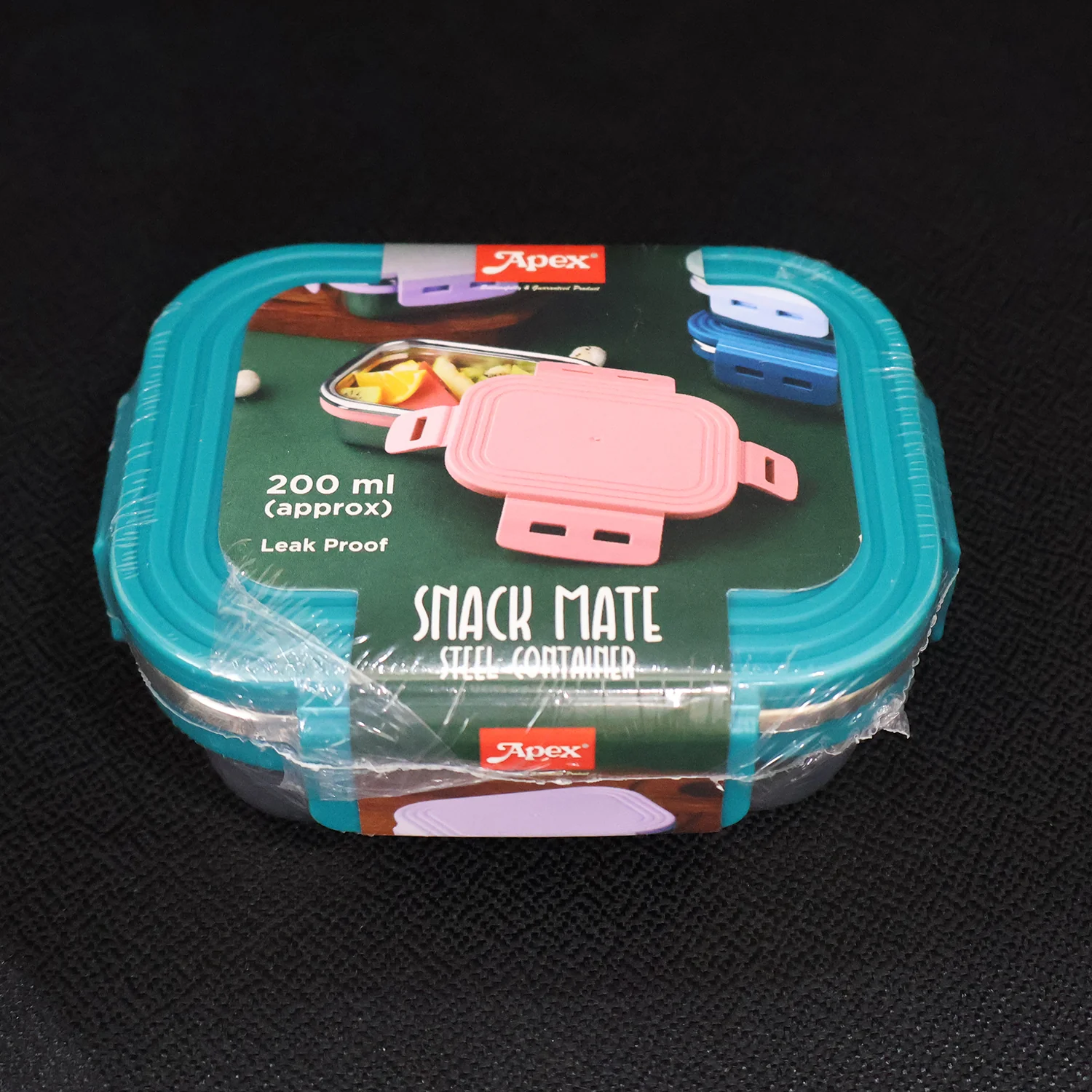 Apex Stainless Steel Mini Stack Plate Food Container (Approx 200 ML) - Image 7