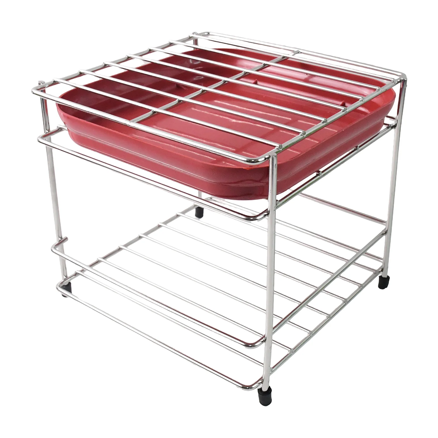 Premium Stainless Steel Multipurpose Utensils Storage Stand Set - Image 5