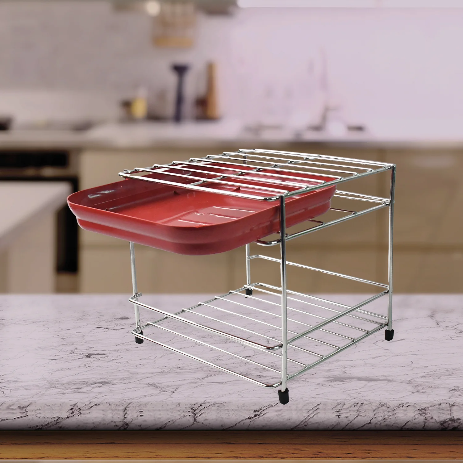 Premium Stainless Steel Multipurpose Utensils Storage Stand Set - Image 6