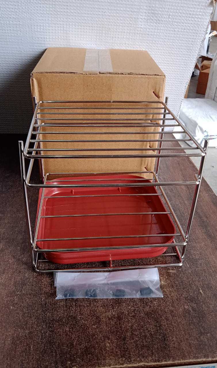 Premium Stainless Steel Multipurpose Utensils Storage Stand Set - Image 7