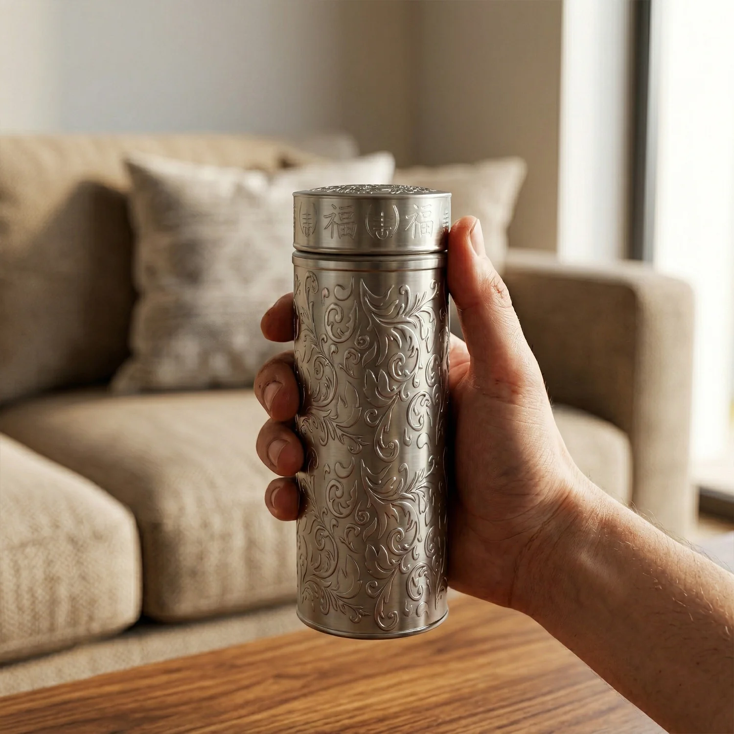 Premium Stainless Steel Thermal Water Bottle (1 Pc, 300 ML Approx) - Image 4
