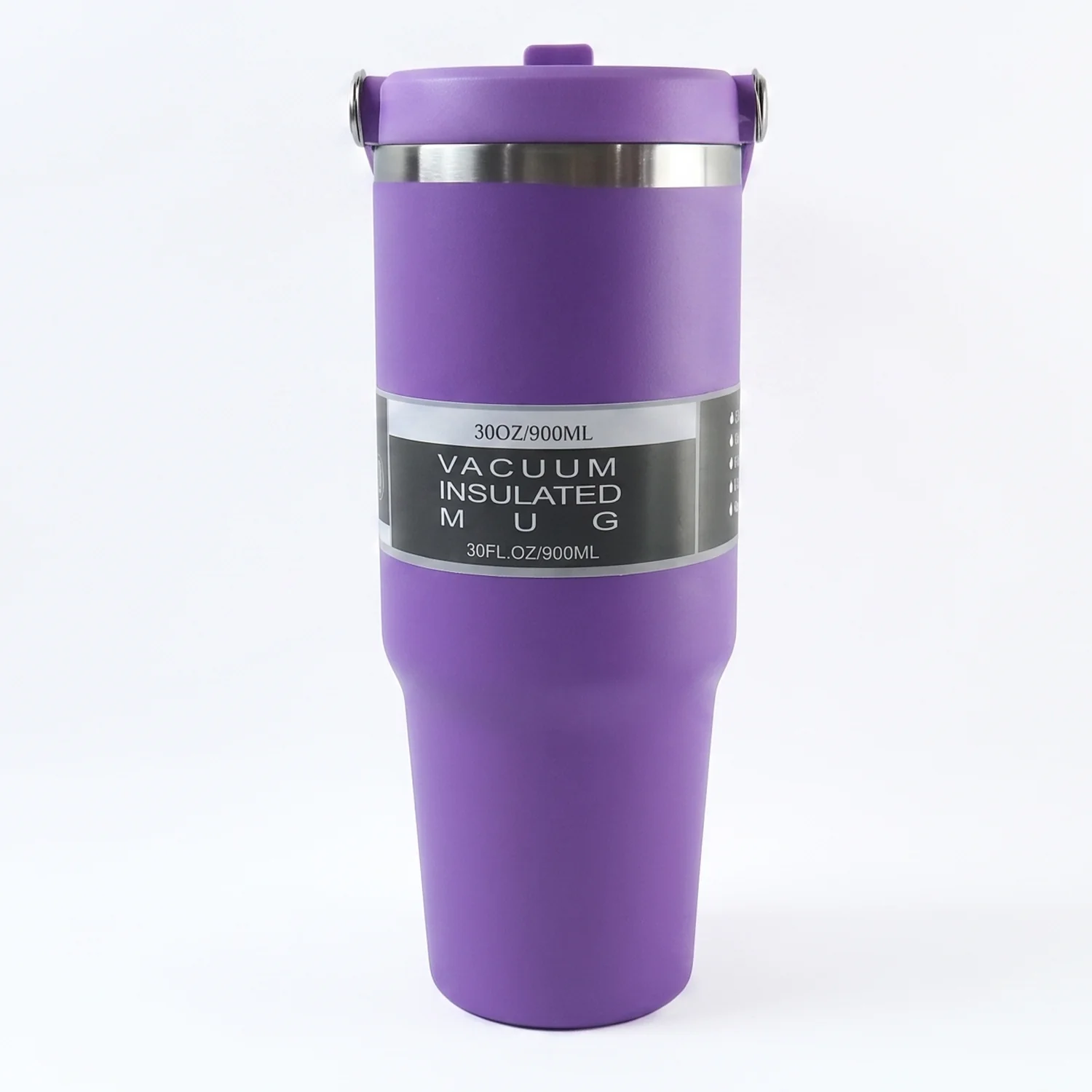 Premium Stainless Steel Vacuum Insulated Travel Mug Tumbler  (890ML / 1 Pc / Mix Color) - Image 4