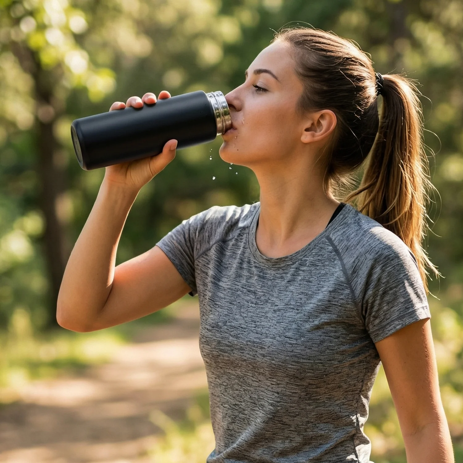 Premium Stainless Steel Vacuum Insulated Water Bottle (1 Pc, 300 ML Approx) - Image 7