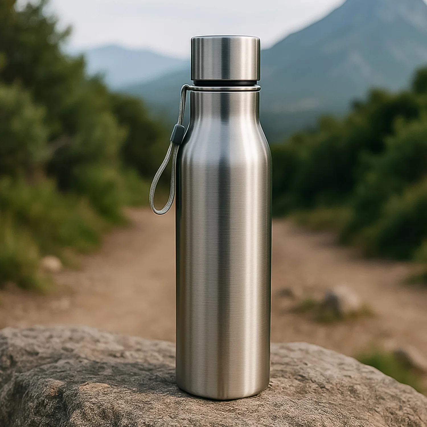 Premium Stainless Steel Water Bottle Approx 500ml (1 Pc) - Image 4