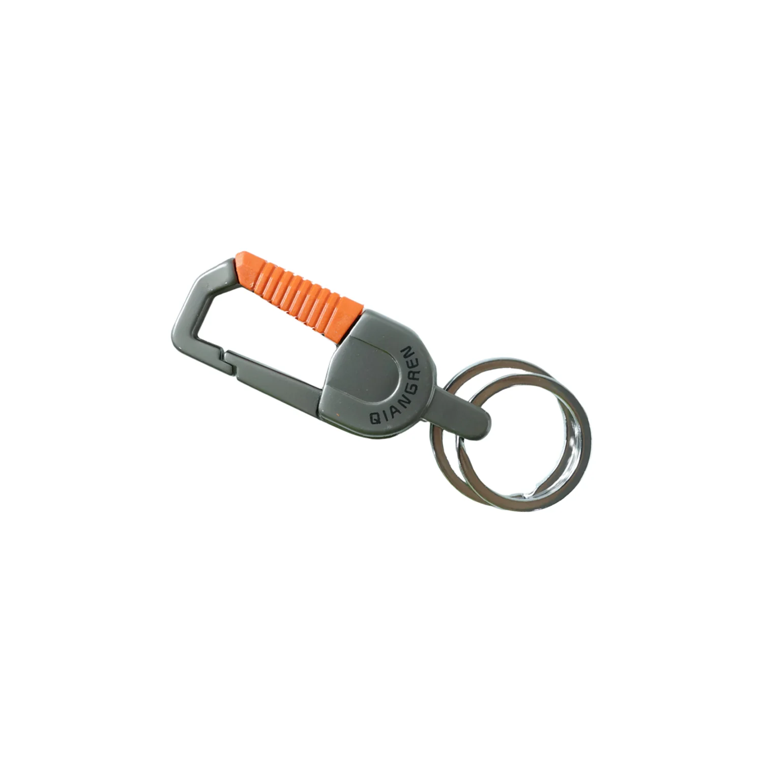 Premium Stylish Metal Key Holder with Safety Lock Clip Keychain (1 Pc) - Image 5