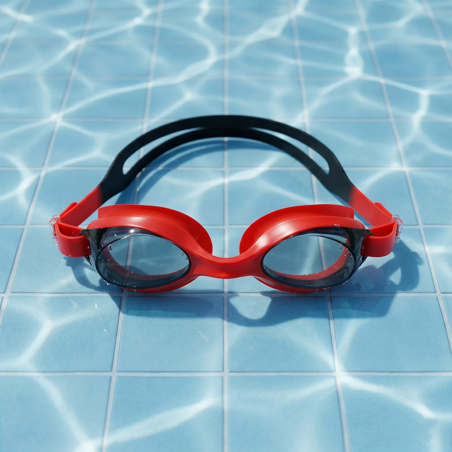 Premium Swimming Goggles with Adjustable Strap (1 Pc) - Image 7