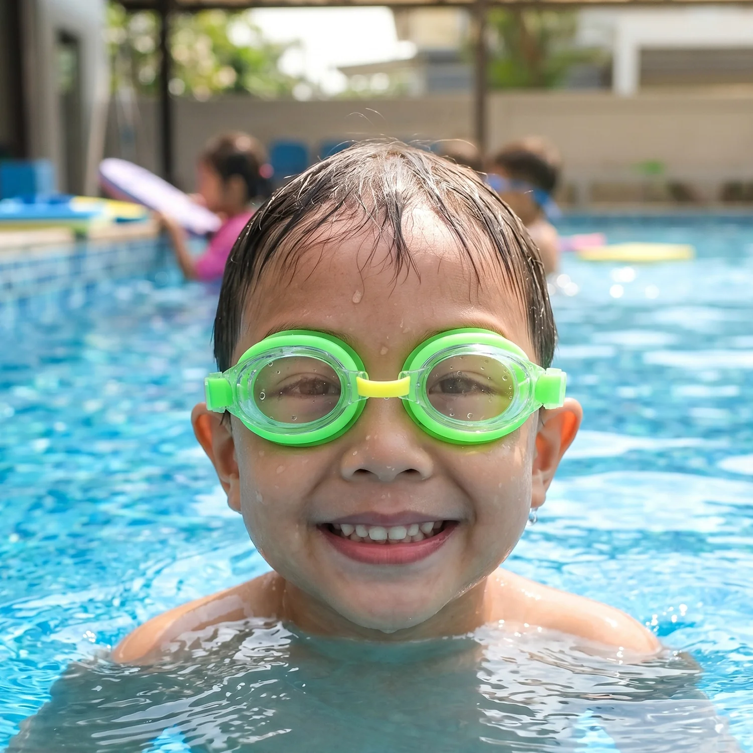 Premium Swimming Goggles with Protective Storage Case (1 Pc) - Image 5