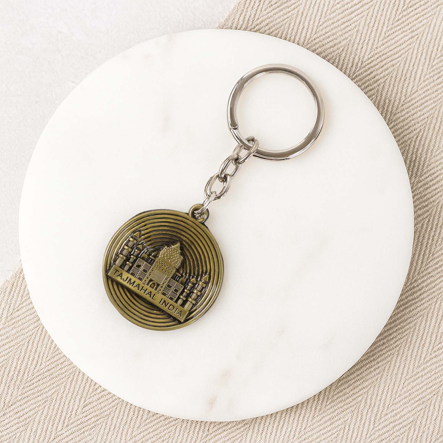 Premium Taj Mahal India Souvenir Keychain  (1 Pc) - Image 6