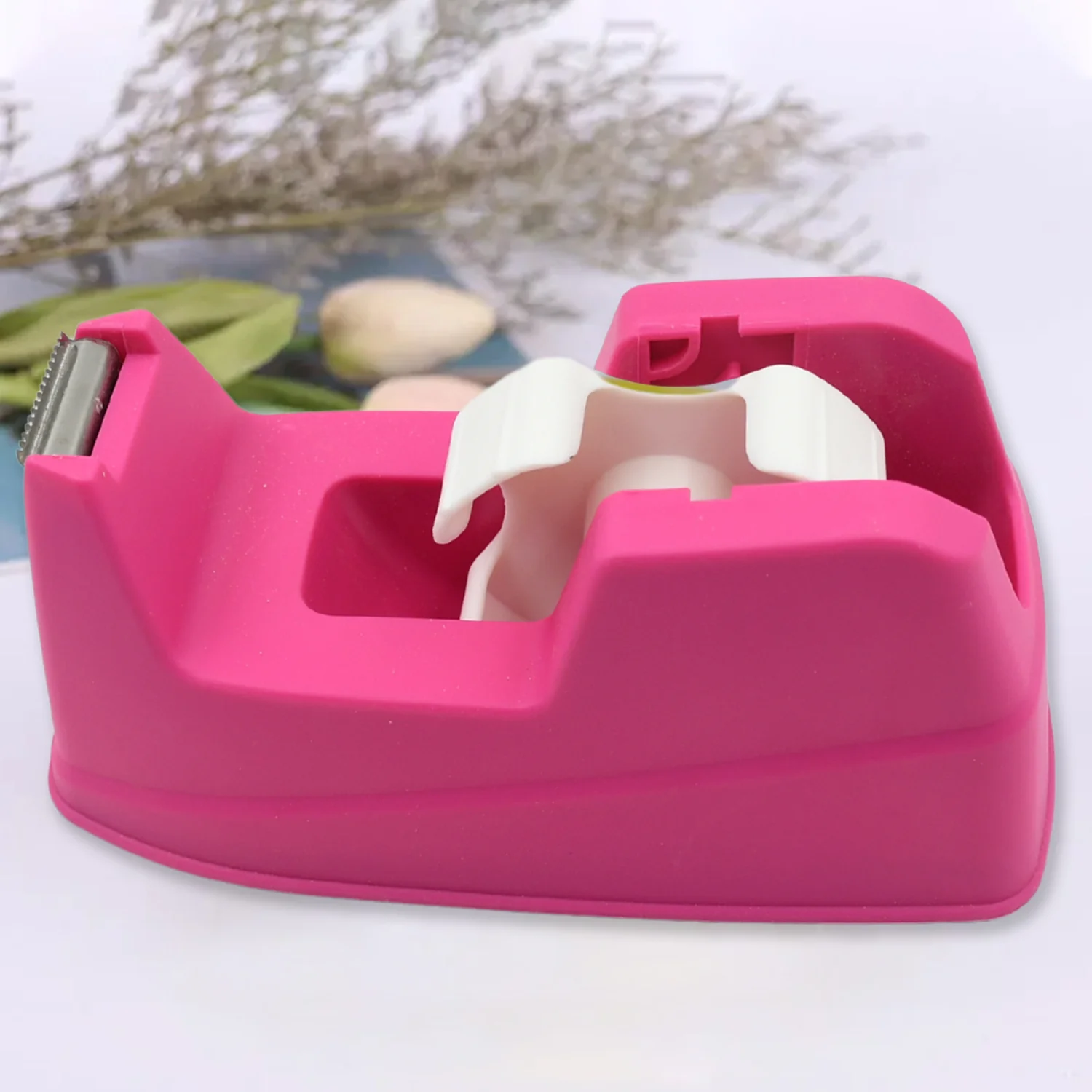 Plastic Tape Dispenser Cutter for Home Office 1 Pc 631 gm - Image 3
