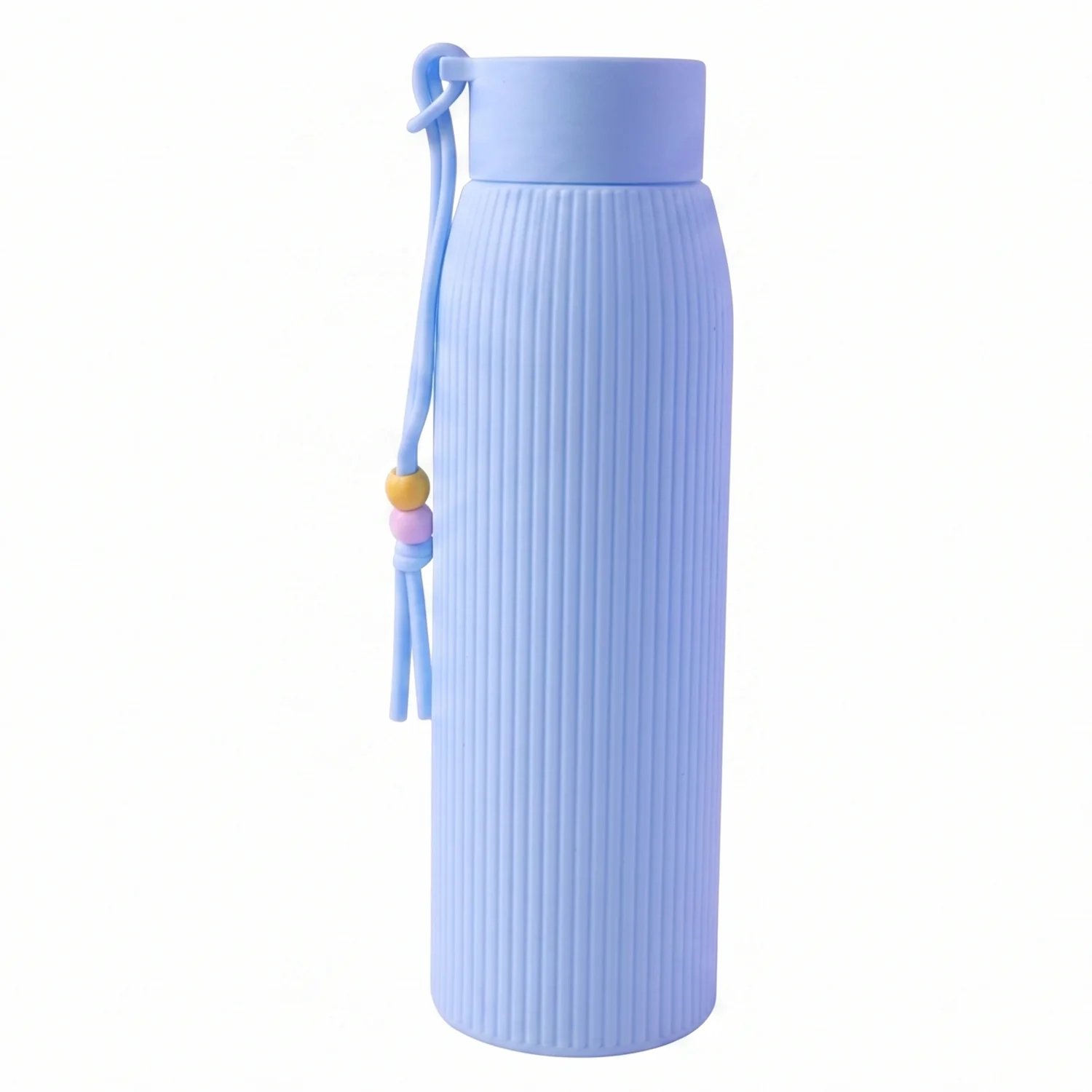Premium Textured Glass Water Bottle (300 ML Approx) - Image 4