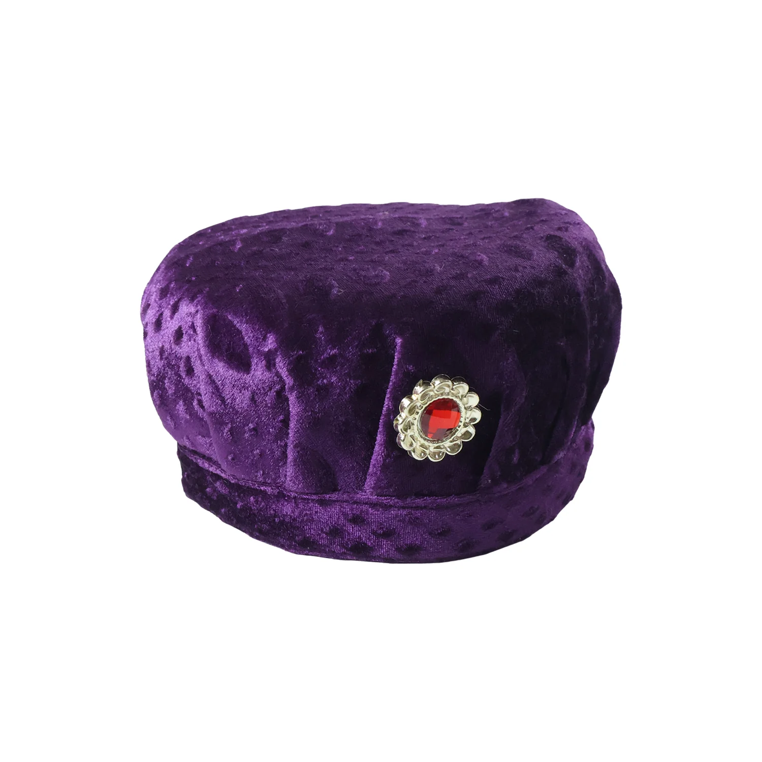 Premium Traditional Style Soft Velvet Cap (1 Pc) - Image 4