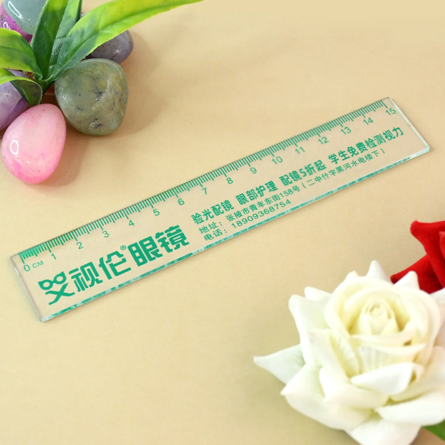 Premium Transparent Plastic Scale 15cm (1 Pc) - Image 3