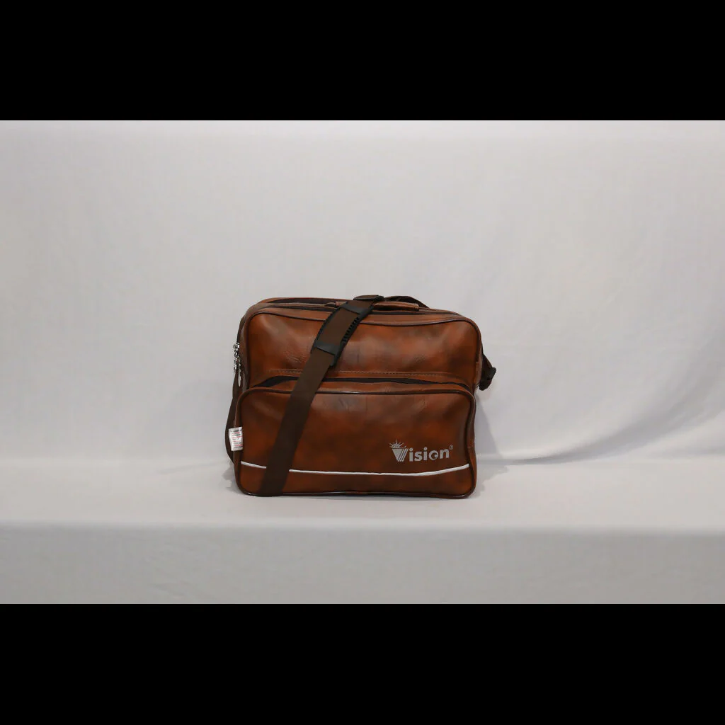PREMIUM VISION BROWN LEATHER SLING BAG - Image 4