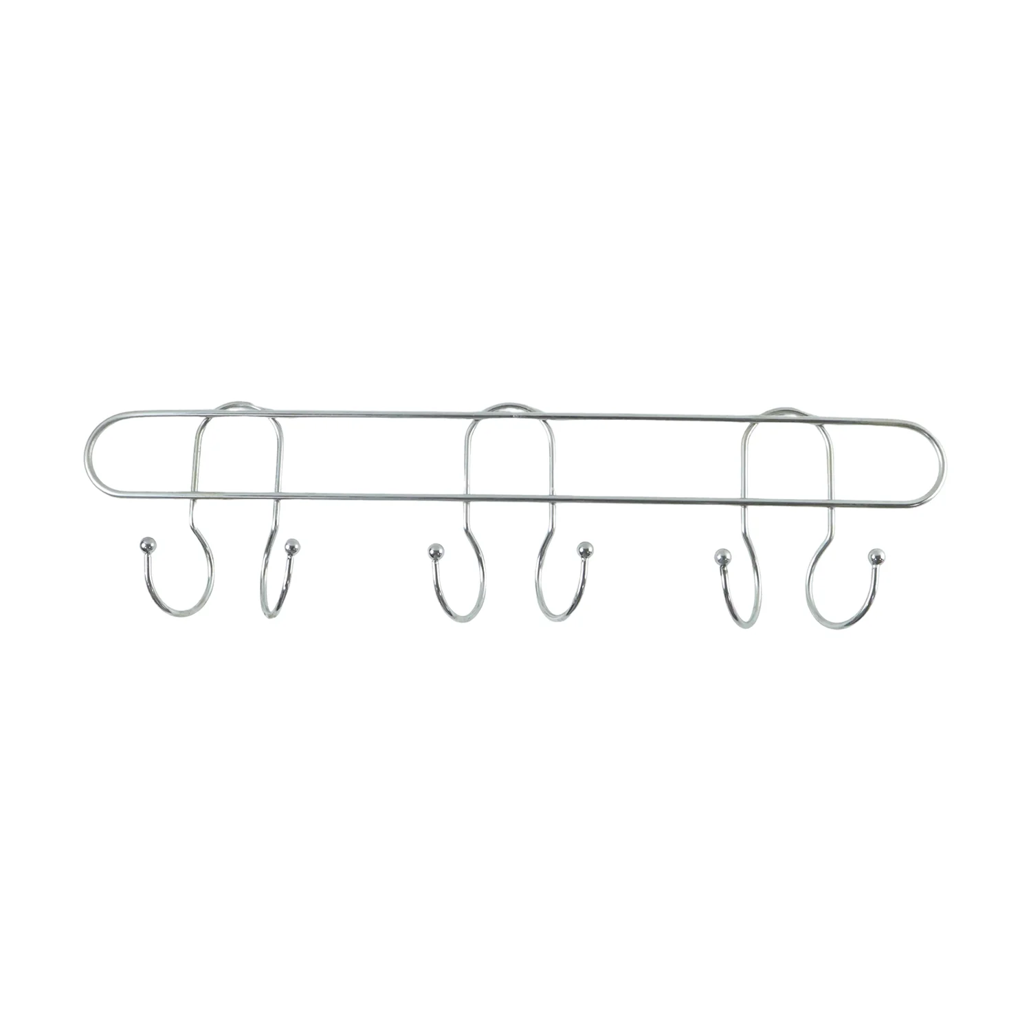 Premium Wall Mounted Metal Multi Hook Rack (1 Pc) - Image 5