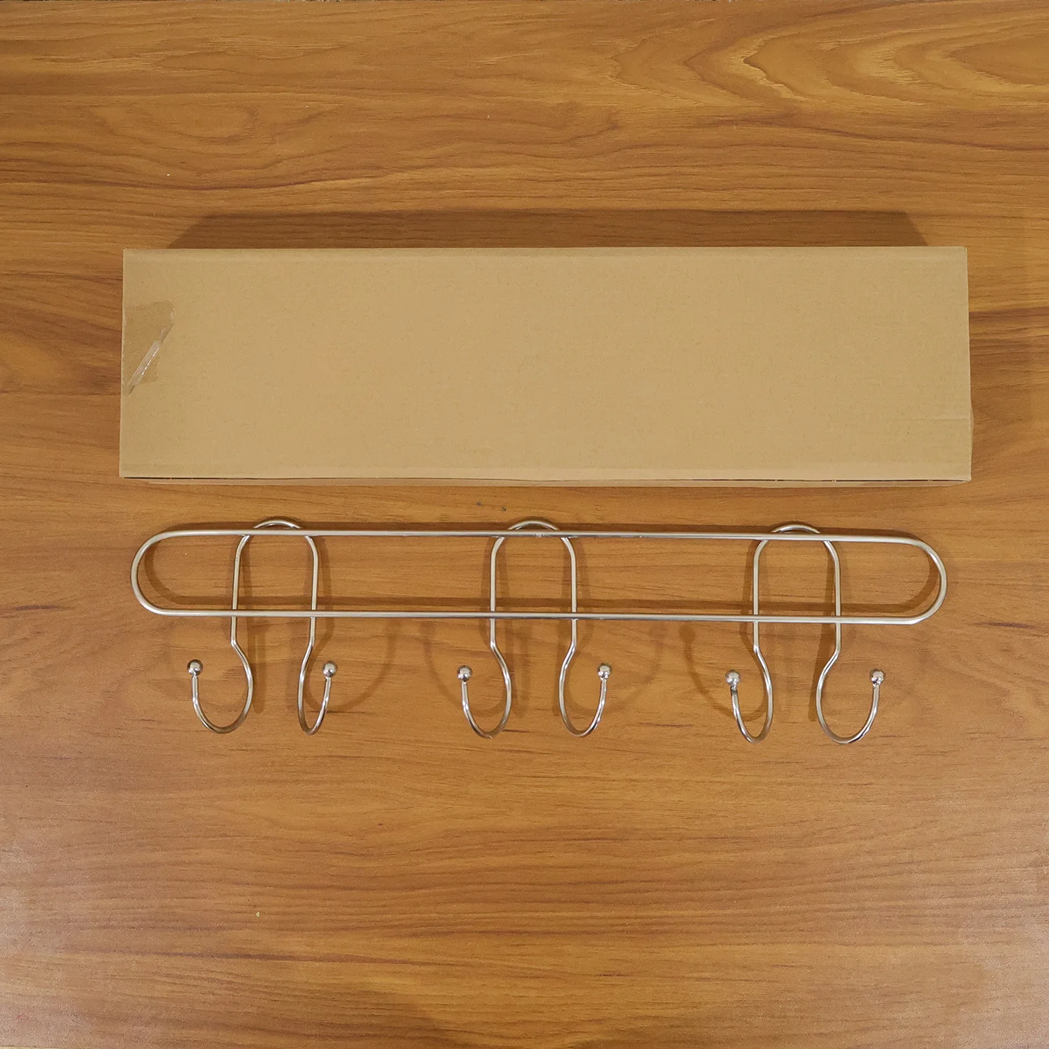 Premium Wall Mounted Metal Multi Hook Rack (1 Pc) - Image 8