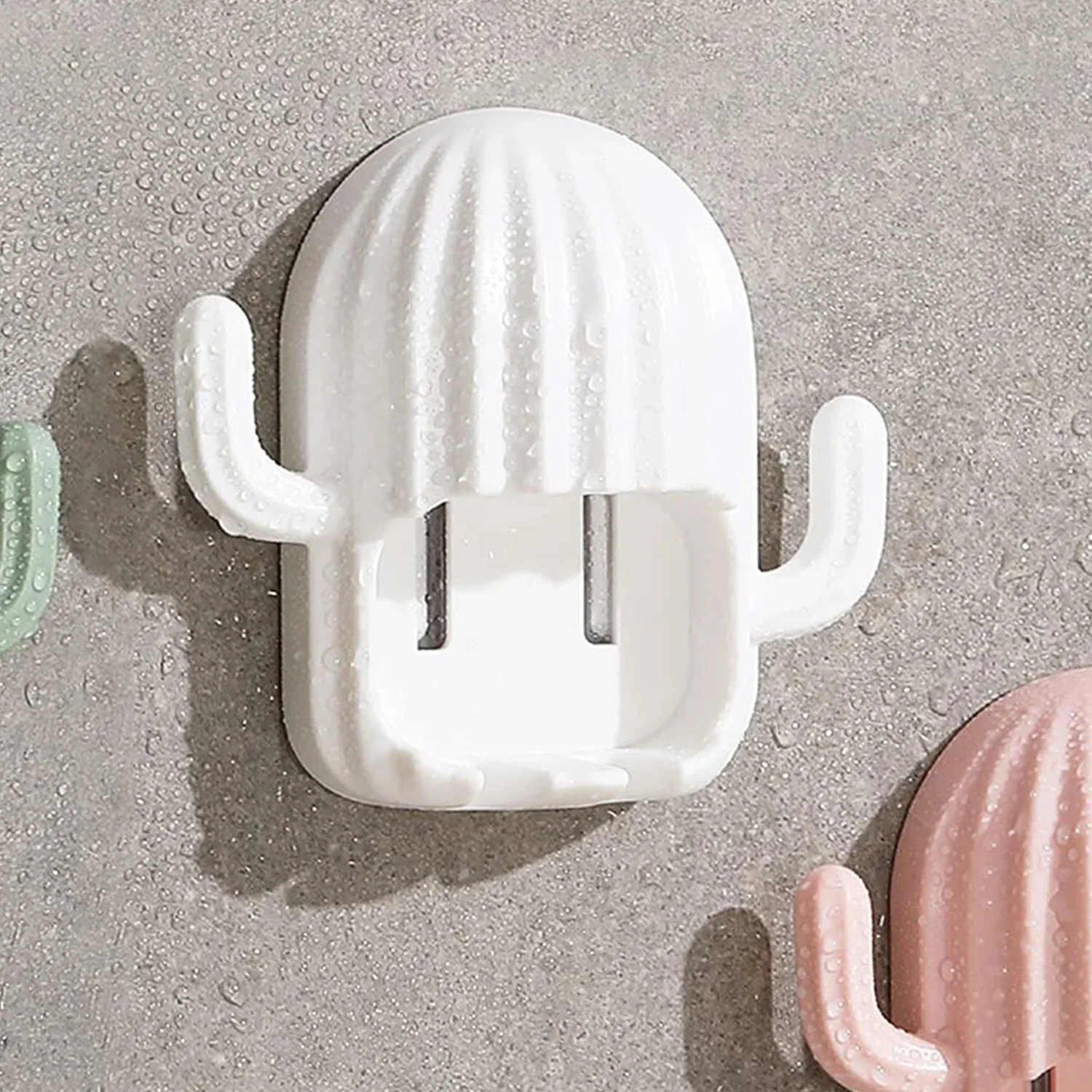 Premium Wall Mounted Toothbrush Holder Set (1 Set) - Image 4