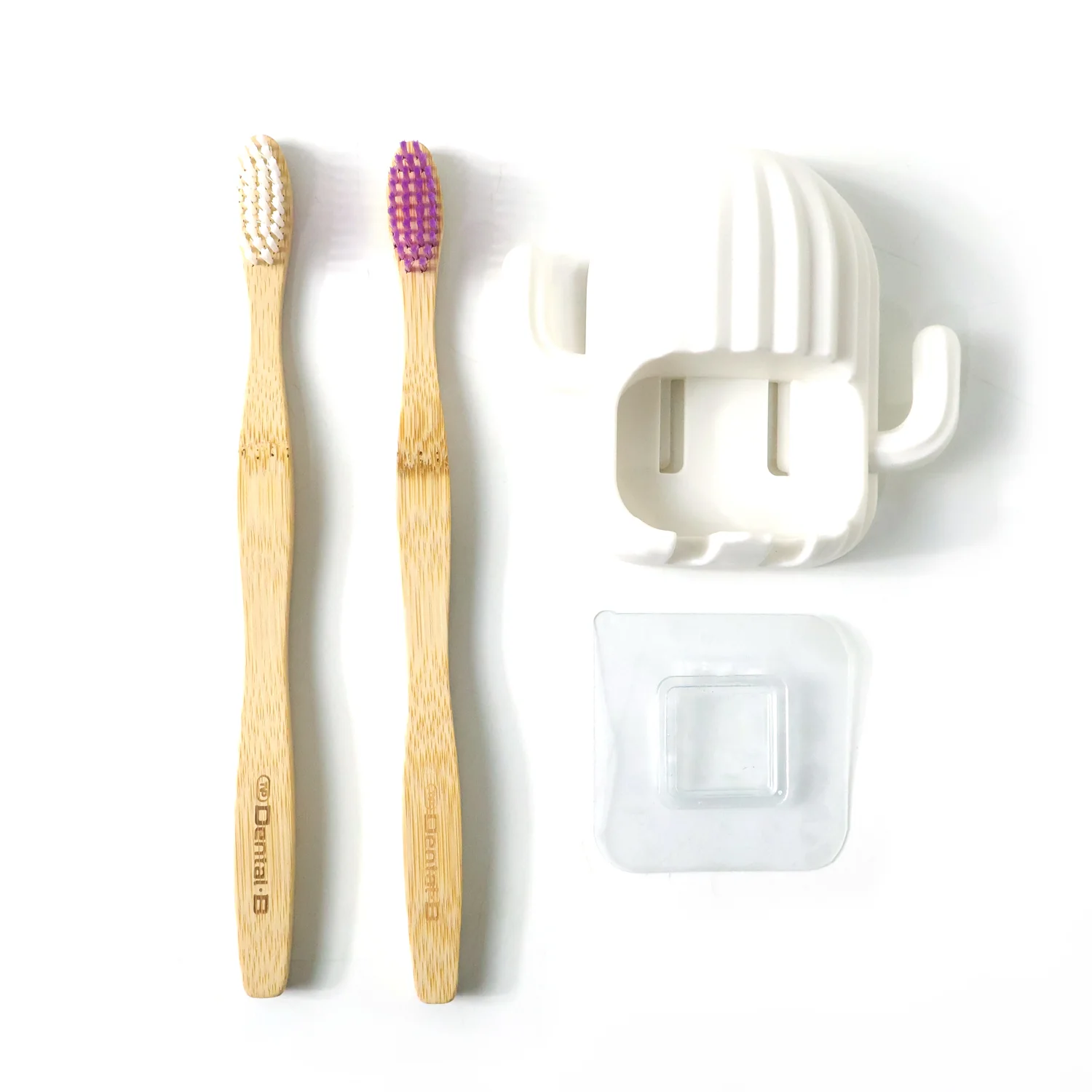 Premium Wall Mounted Toothbrush Holder Set (1 Set) - Image 5