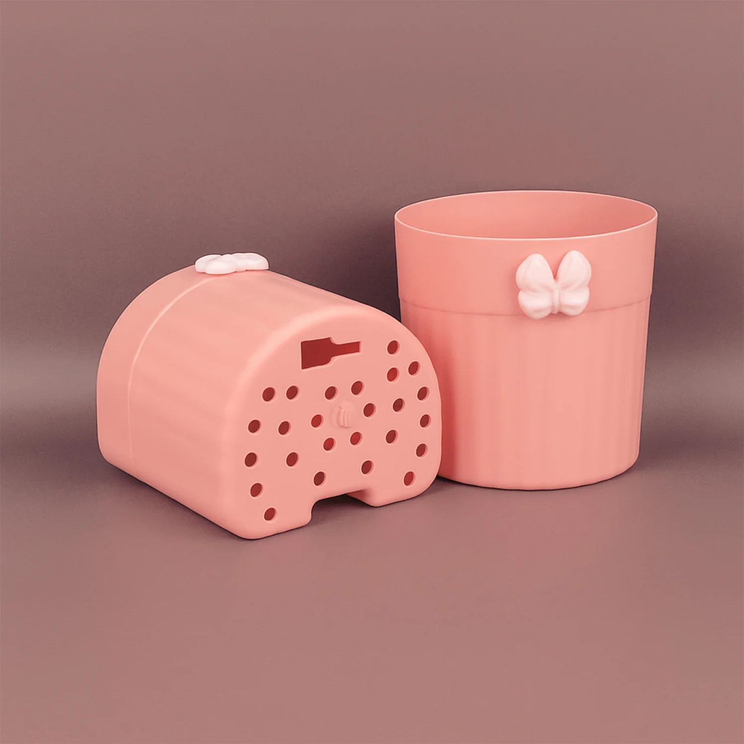 Premium Wall-Mounted Toothbrush Holder with Butterfly Design (2 Pc) - Image 6
