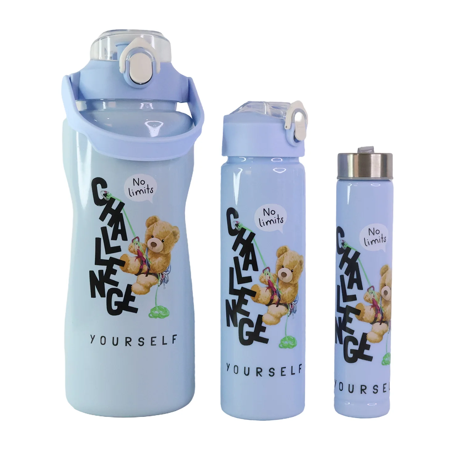 Premium Water Bottles – 2000ML + 900ML + 300ML (Set) - Image 5