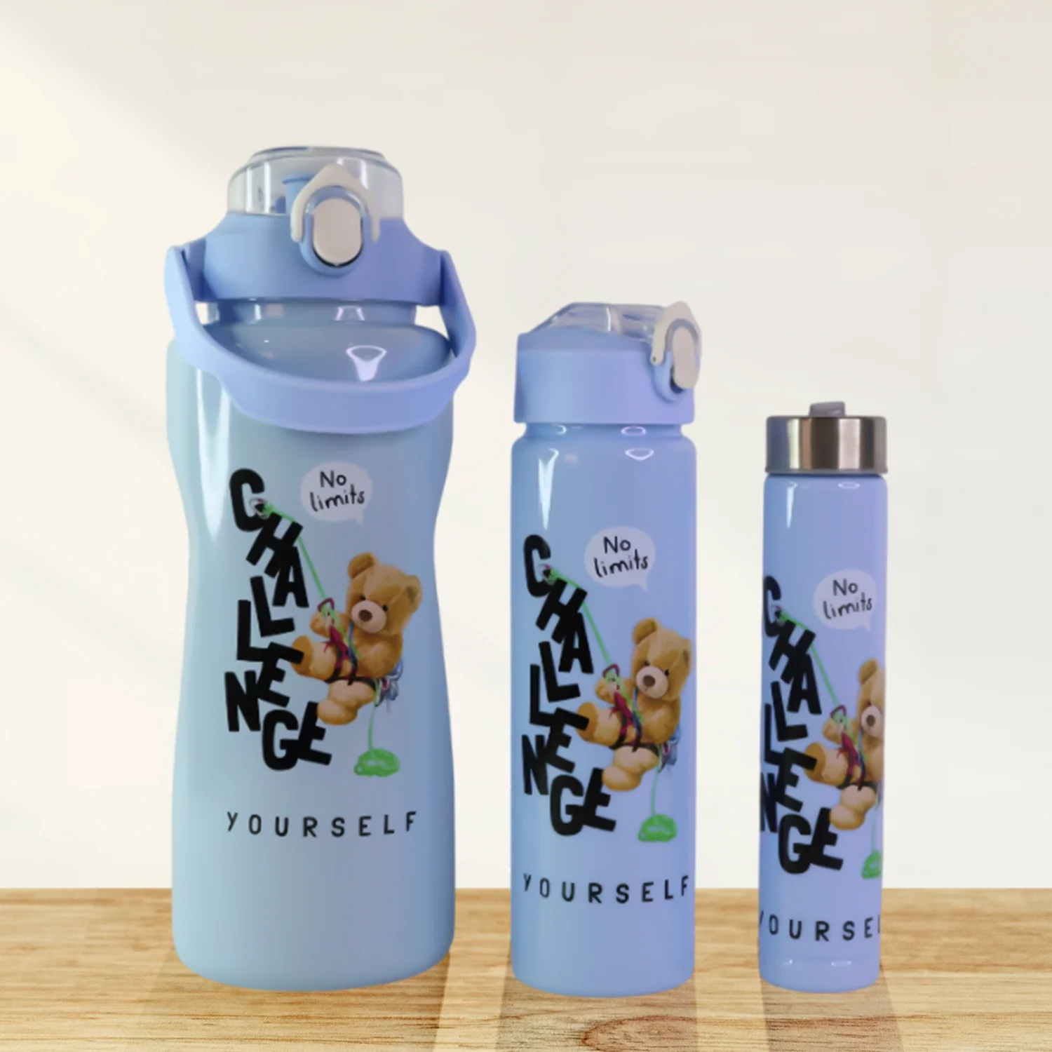 Premium Water Bottles – 2000ML + 900ML + 300ML (Set) - Image 6