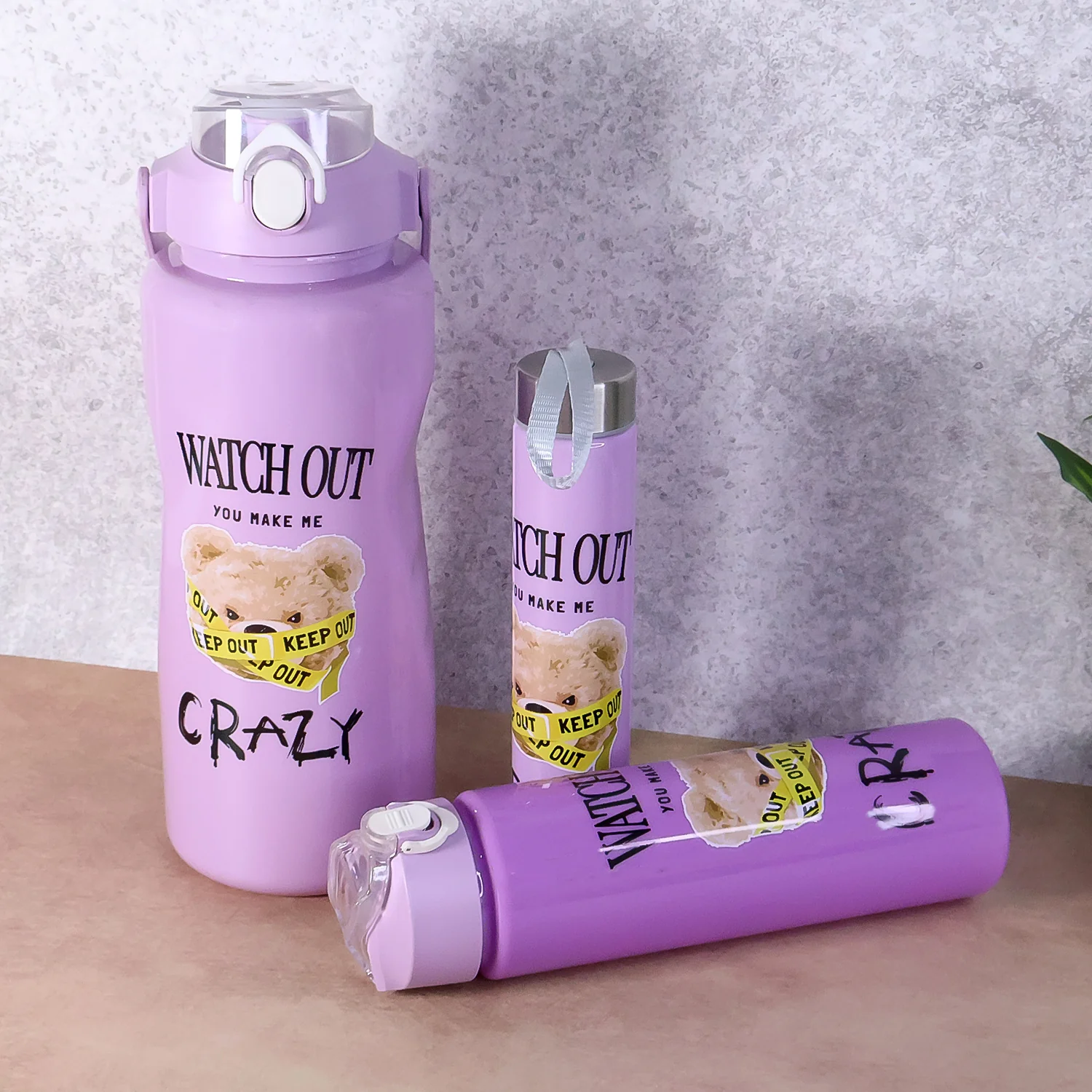 Premium Water Bottles – 2000ML + 900ML + 300ML - (Set) - Image 3