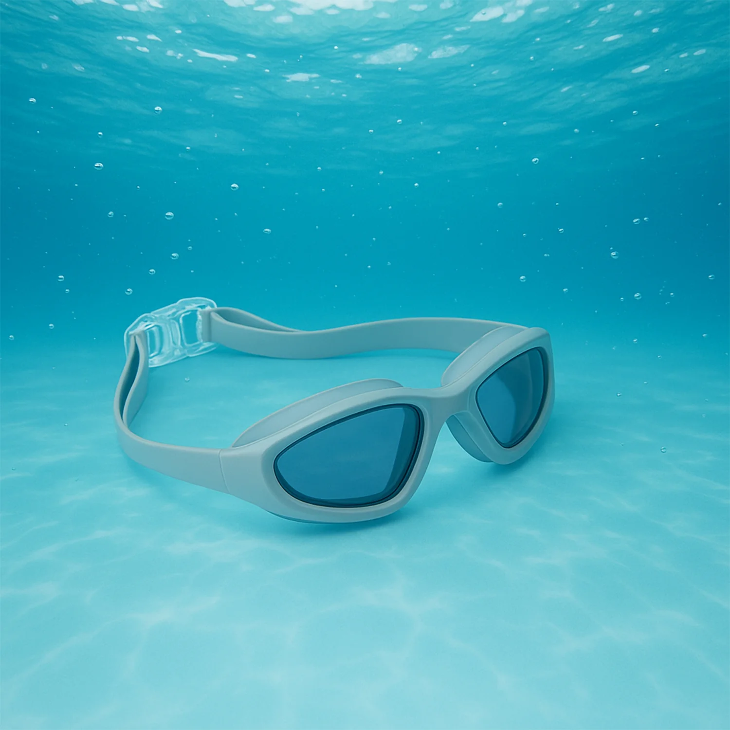 Konex Premium Wide Vision Swimming Goggles With protective hard case (1 Pc) - Image 4
