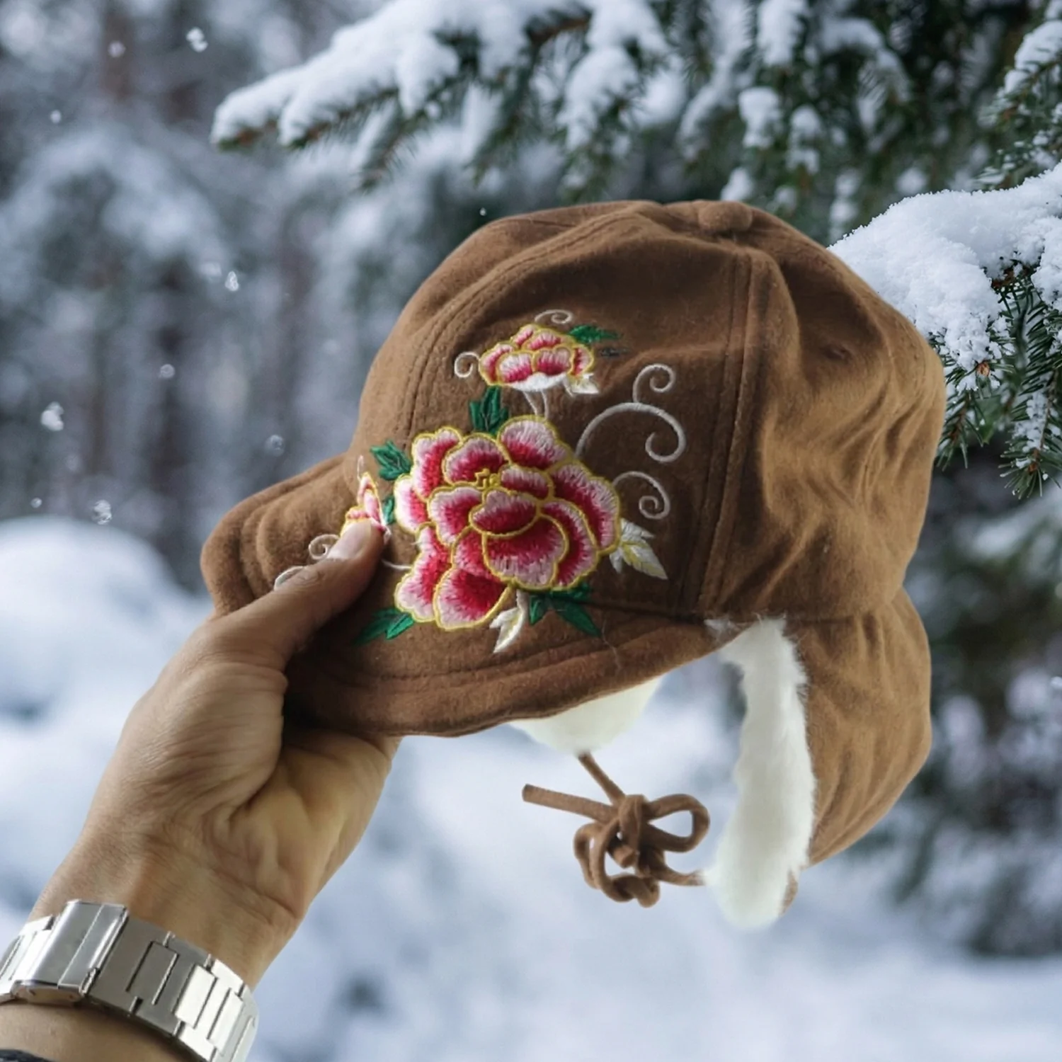 Premium Winter Ear Flap Cap for Women (1 Pc) - Image 7