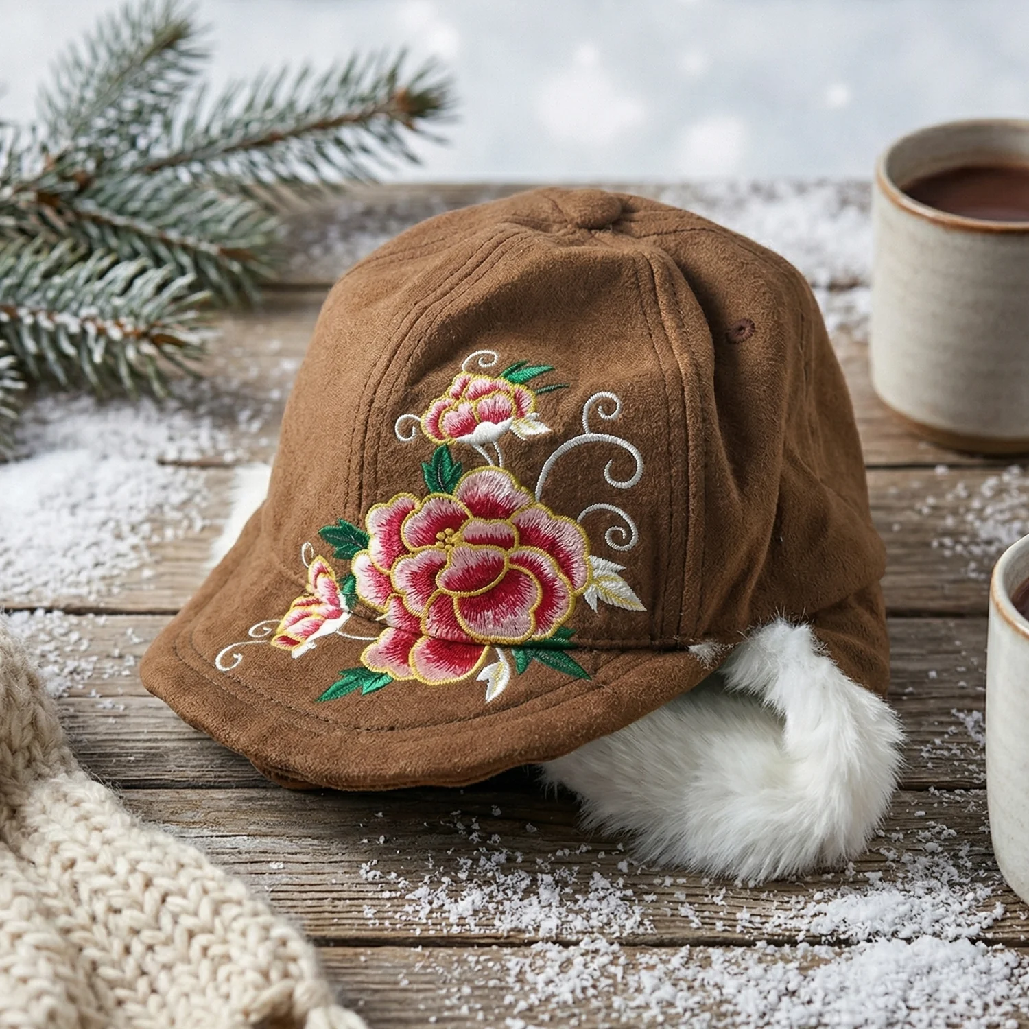 Premium Winter Ear Flap Cap for Women (1 Pc) - Image 8